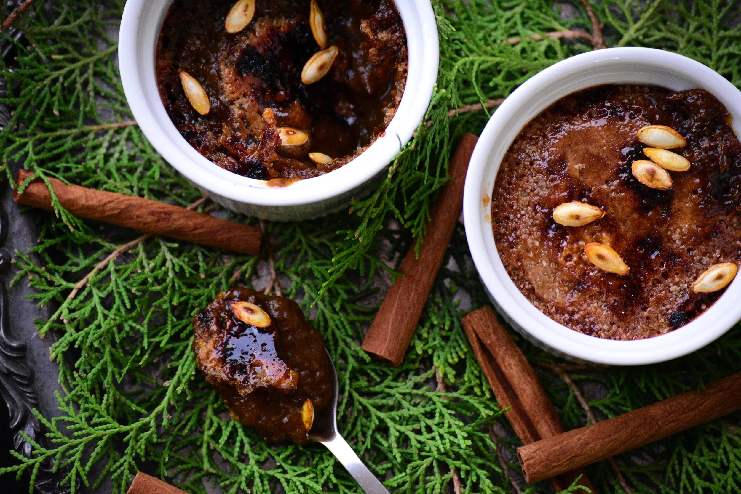 Pudín de ayote en miel 