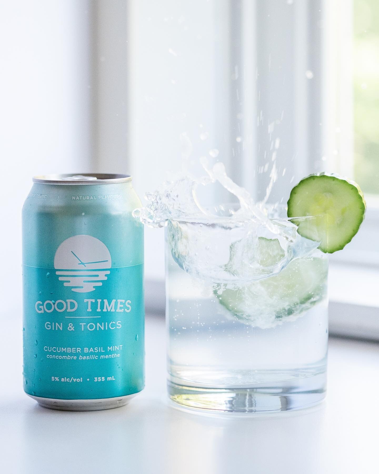 The ultimate summer refresher always making a splash💦 Cucumber Basil Mint hitting the spot since 2019!⁣
⁣
⁣
📸 @brontetaylorphotography ⁣
⁣
#goodtimes#goodtimesdrinks#letthegoodtimesroll#gin#ginandtonic#gindrinks#cucumberbasilmint#vancity#vancitydri