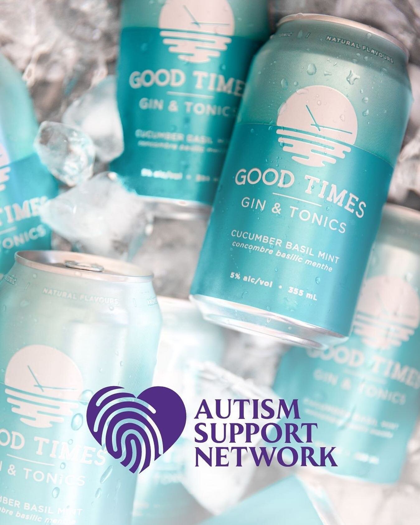 For the month of July stay refreshed and help us raise awareness for the @autismsupportnetwork💙 ⁣
⁣
This amazing organization connects families with the resources and support they need in their journey with an autism diagnosis. ⁣
⁣
For the entire mo