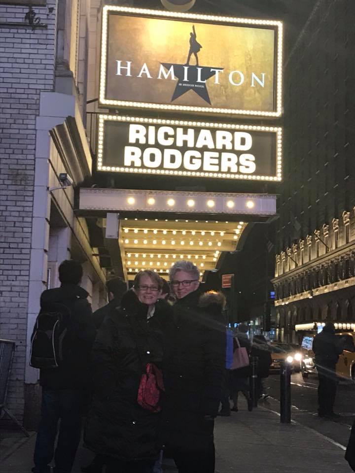 Hamilton on Broadway! 