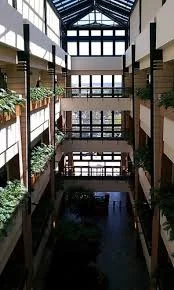 The interior of one of the firm’s HQ buildings.
