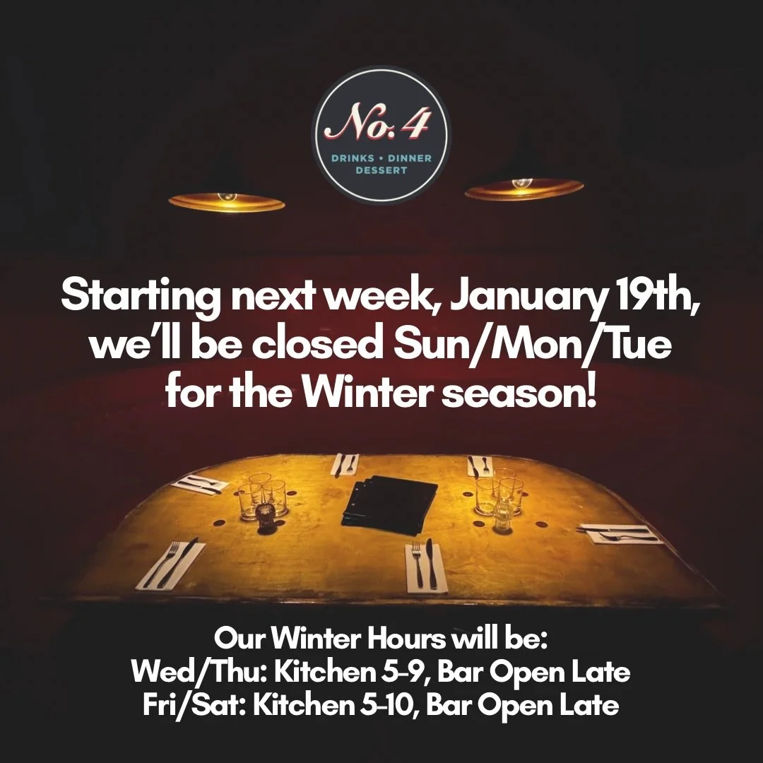 Starting next week we&rsquo;ll be closing Tuesdays, along with our regular Sundays and Mondays, for the current season! This means tonight is the last evening to get your Tuesday Mac&rsquo;n&rsquo;Cheese fix for the next little while!

With the slow 