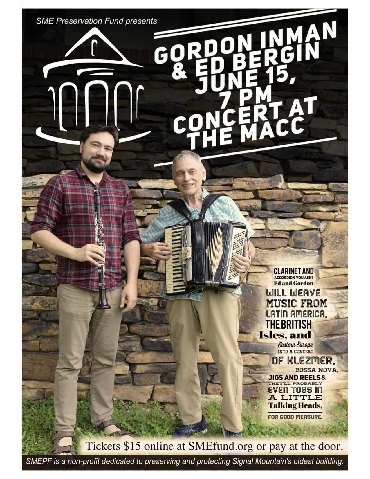 Coffeehouse Concert with Gordon Inman & Ed Bergin