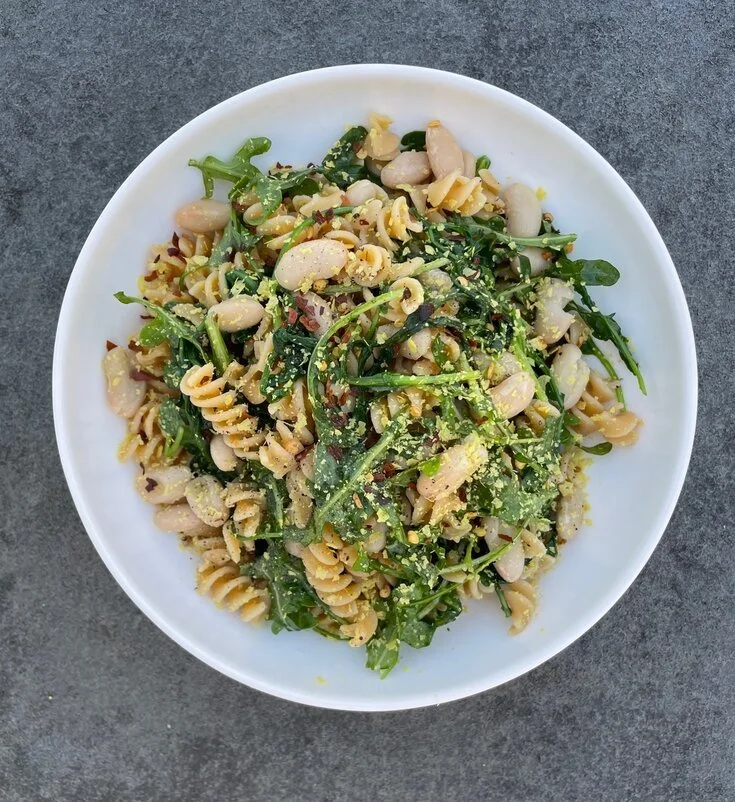 Whole Wheat Pasta with Beans and Greens — Embrace