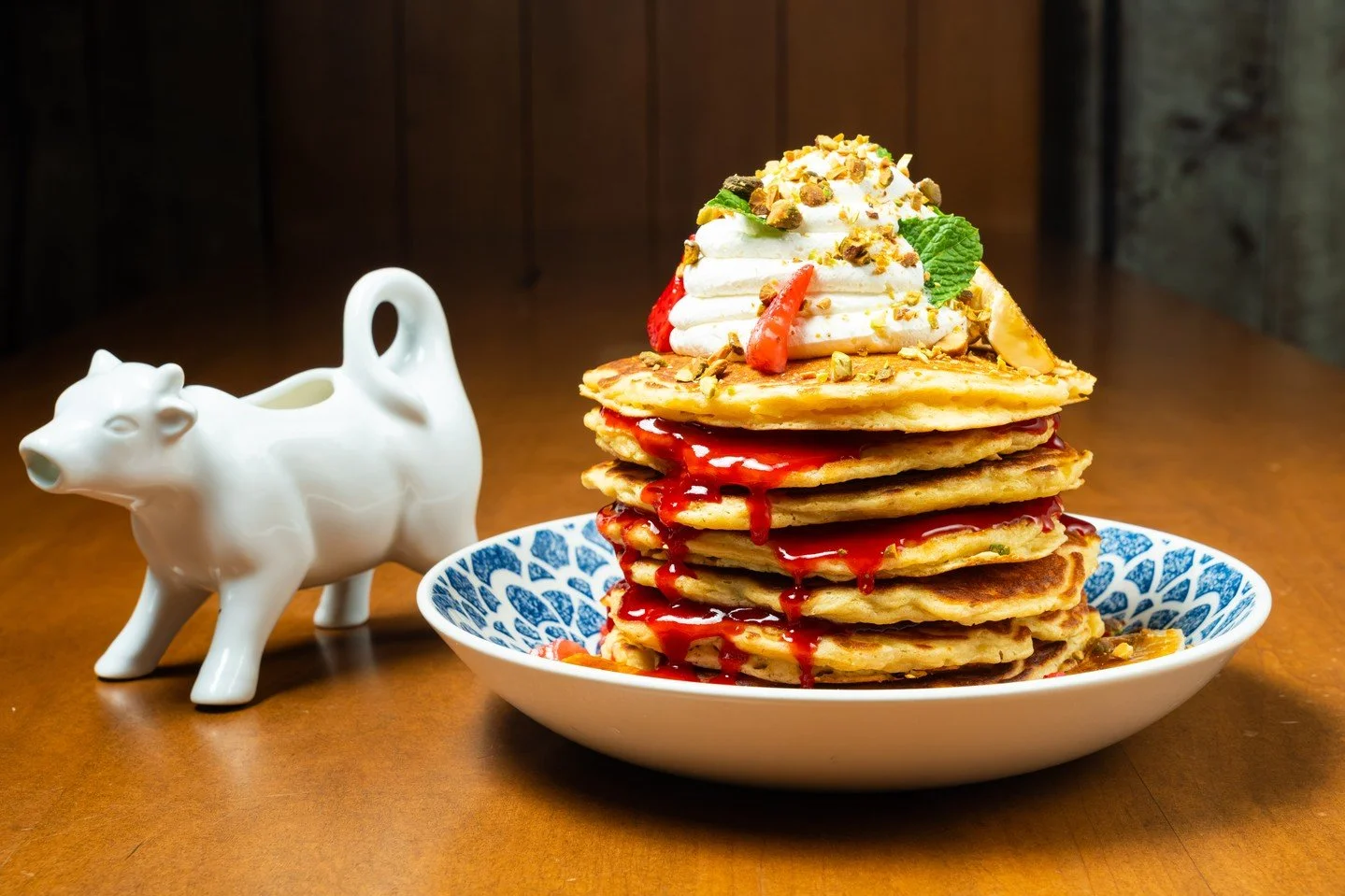 NEW! golden, stacked, and topped the right way. ☁️

our tres leches pancakes are the brunch upgrade you&rsquo;ve been waiting for. You even get to pour the vanilla cream on top just the way you'd want it! 

make your plans to try our new menu items a