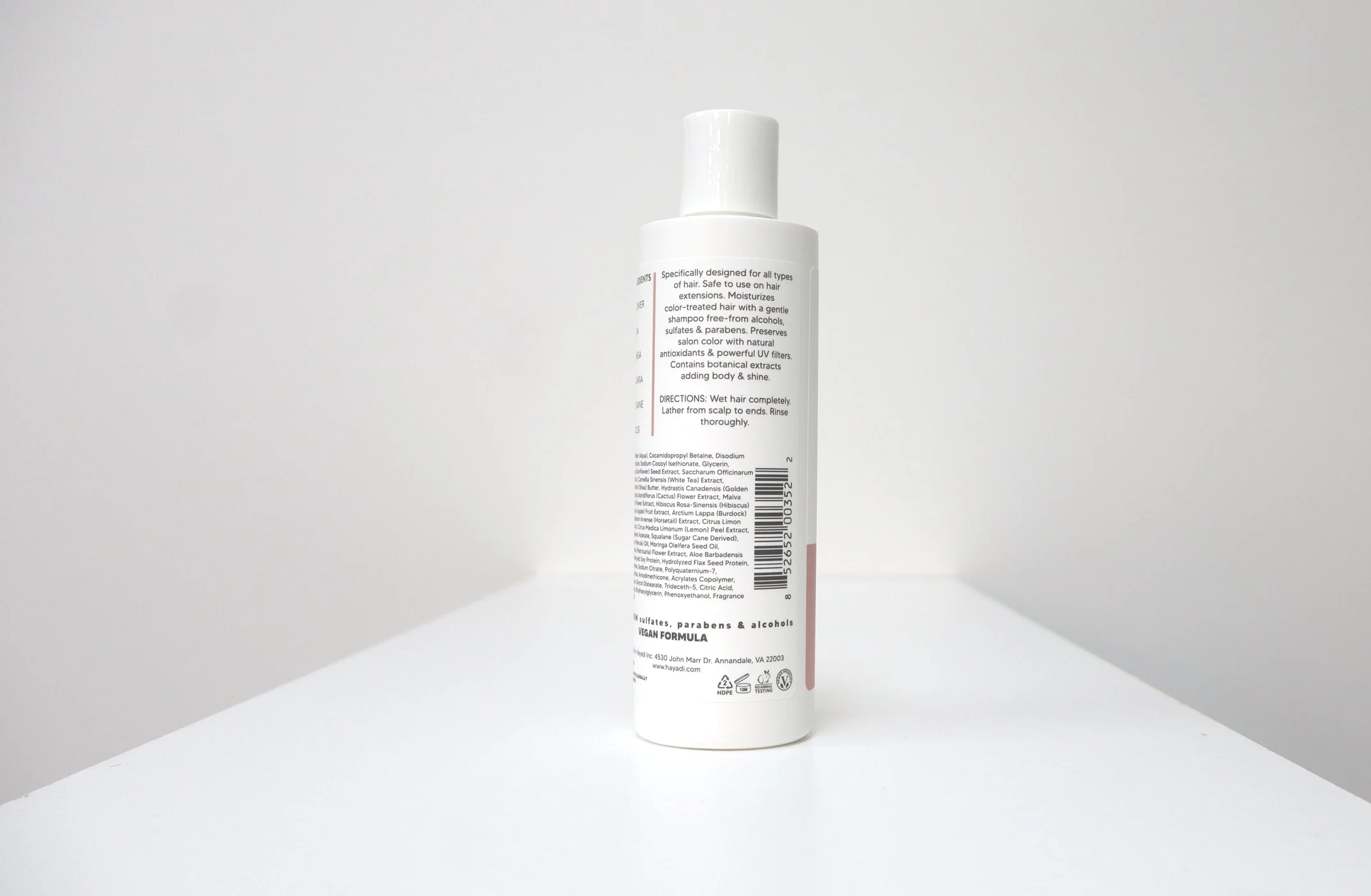 Hydrating shampoo ingredients