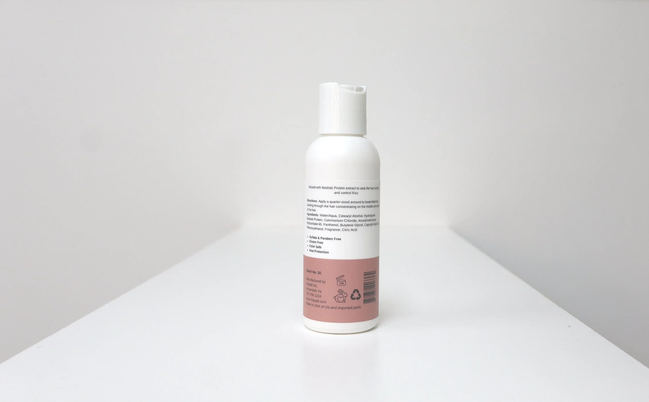 Weightless smoothing cream