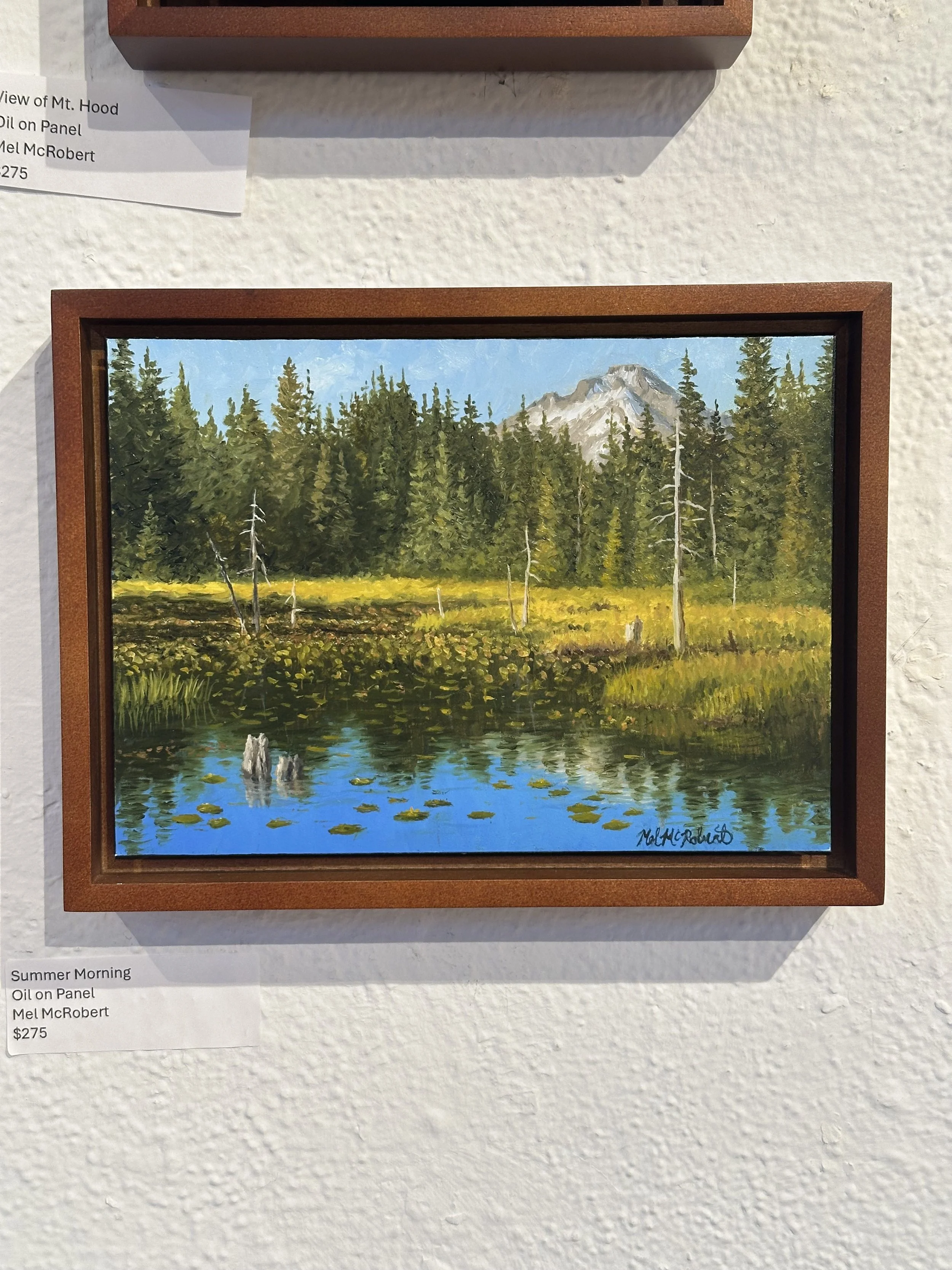 Mel McRobert - Summer Morning - Oil - $275