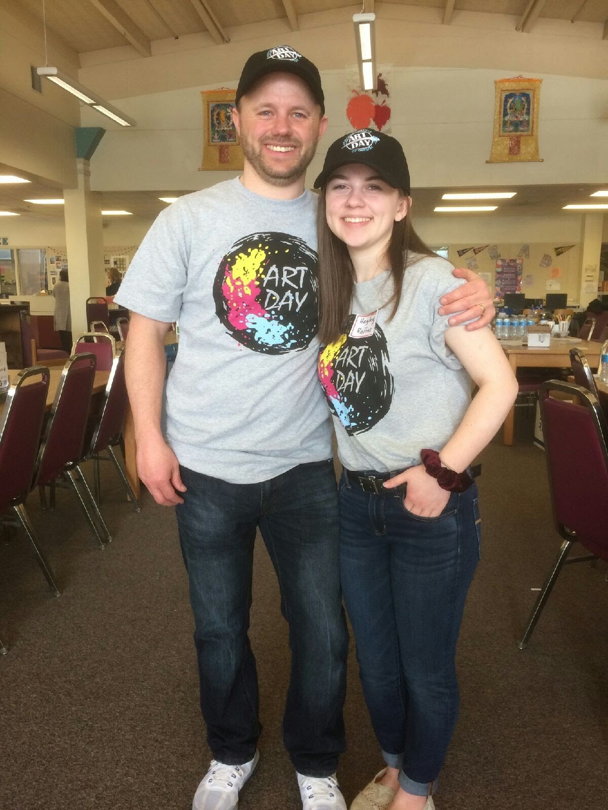 OR Art Day Founder Hayley Rollins and father Trent.jpg