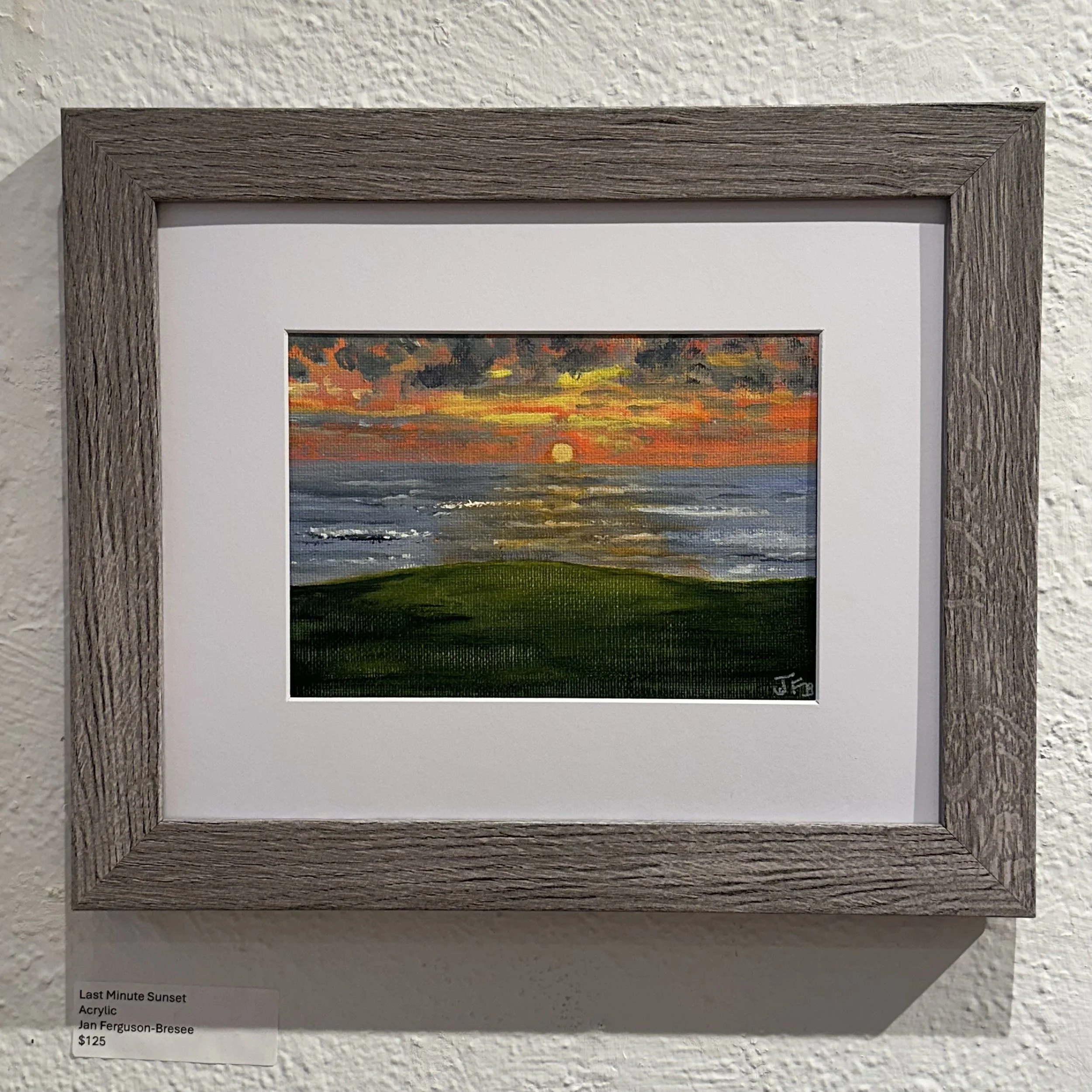 Jan Ferguson-Bresee - Last Minute Sunset - Acrylic - $125