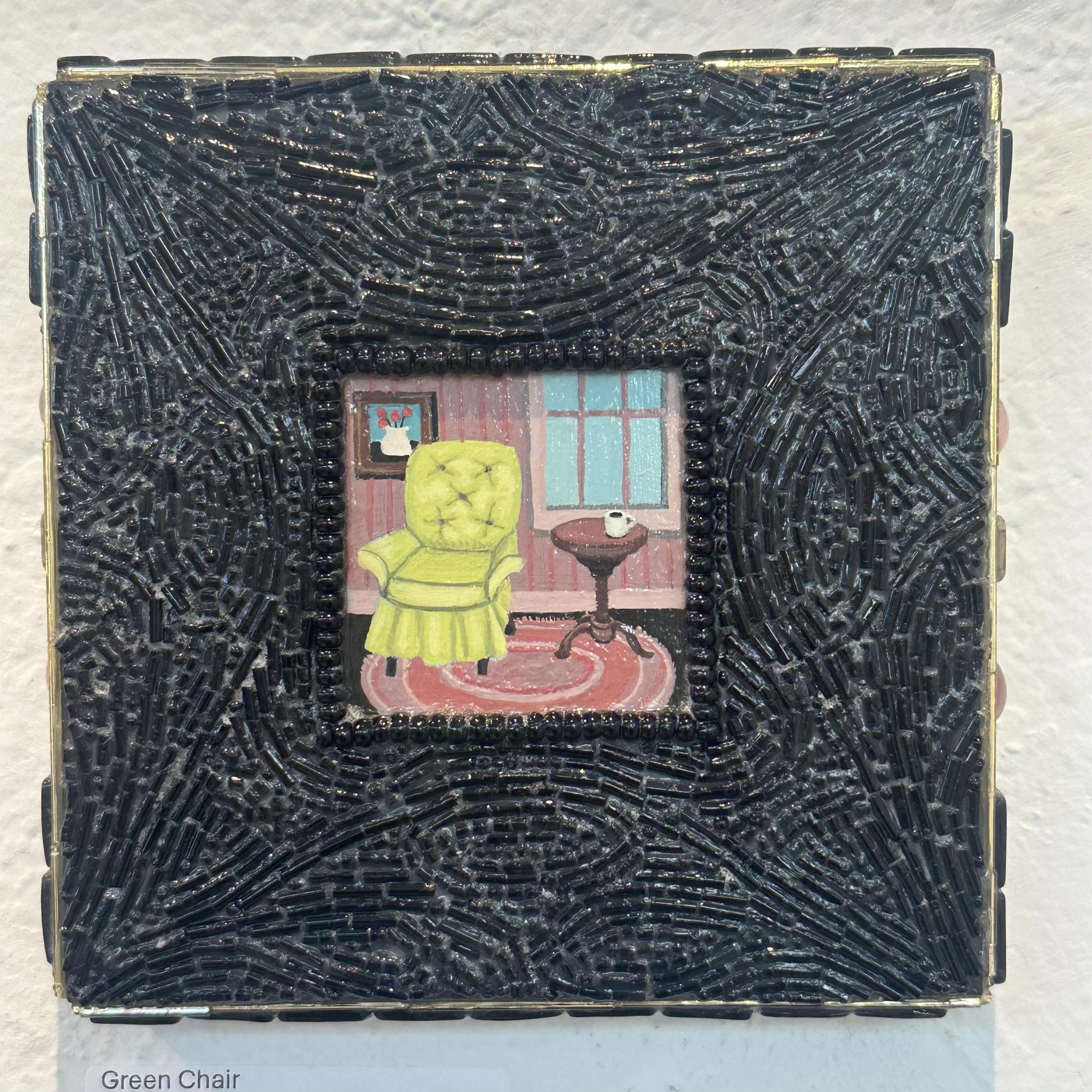 Zemula Fleming - Green Chai - Mixed Media - $110