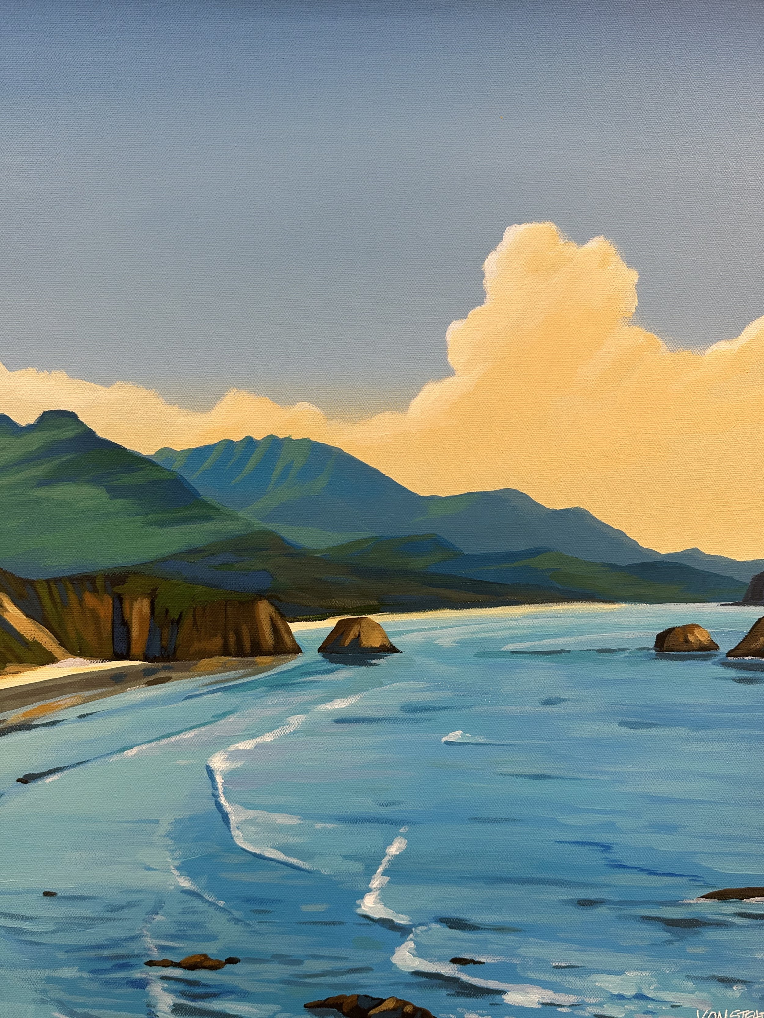 Cannon Beach Viewpoint 18x24" $600