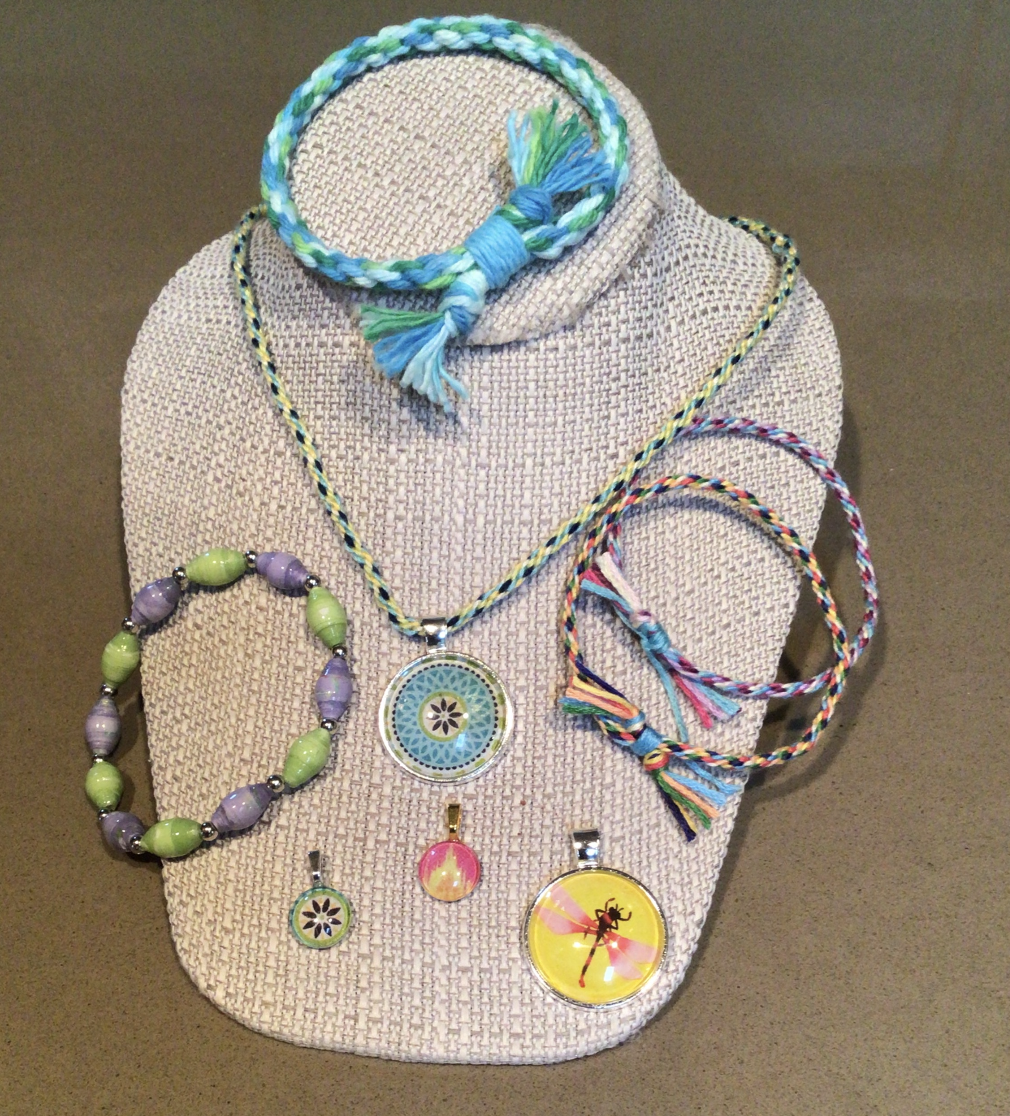 Jewelry Artistry...Exploring different Materials by Karin Hermansen (Ages 9 and up)