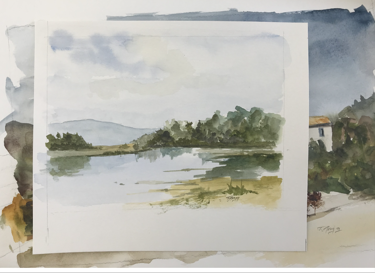 Intro to Watercolor with Tom Grogg ( Grades 3rd - 12th)