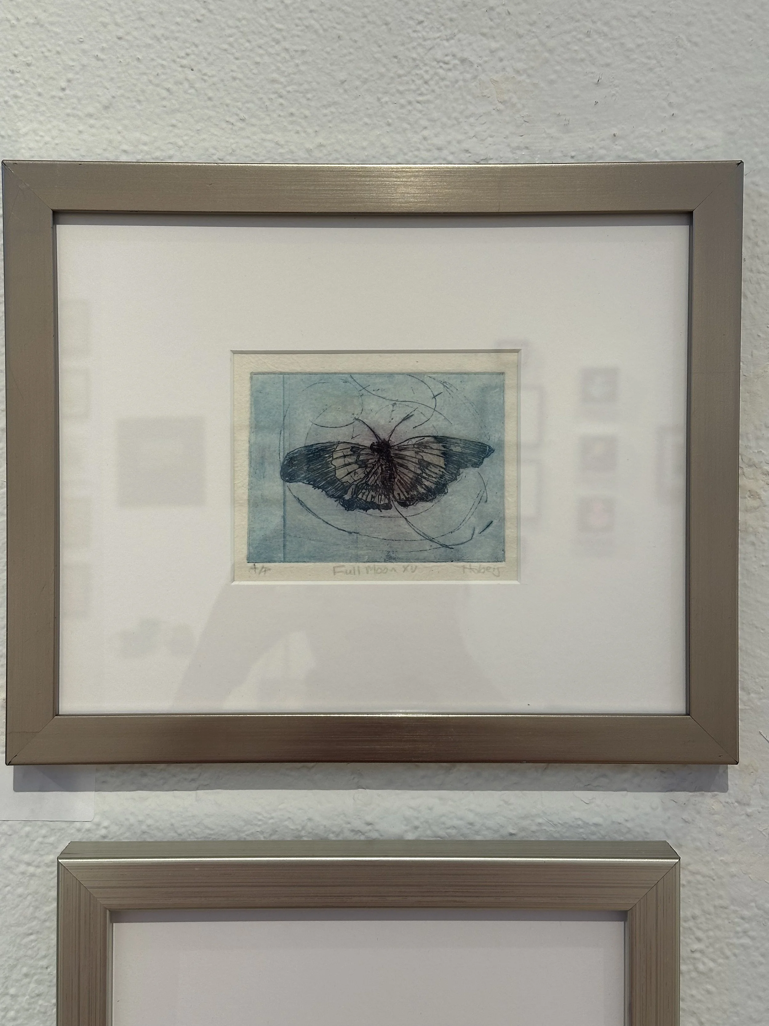 Jani Hoberg - Full Moon XV - Etching - $100