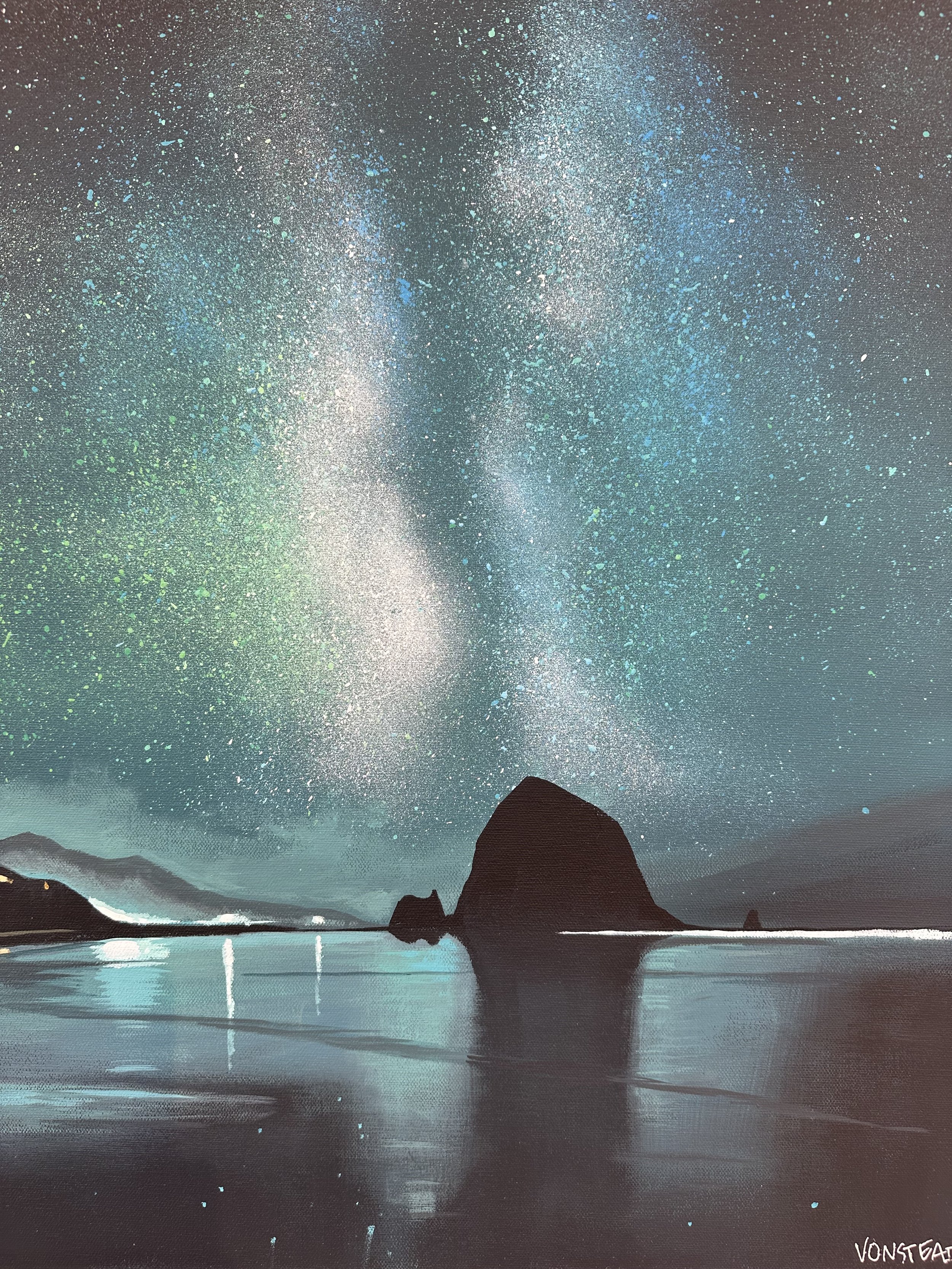 Cannon Beach Nightwalk (Sold)