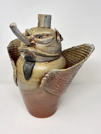Tengu III  - Woodfire Vase - 10x12x14.50" - $250