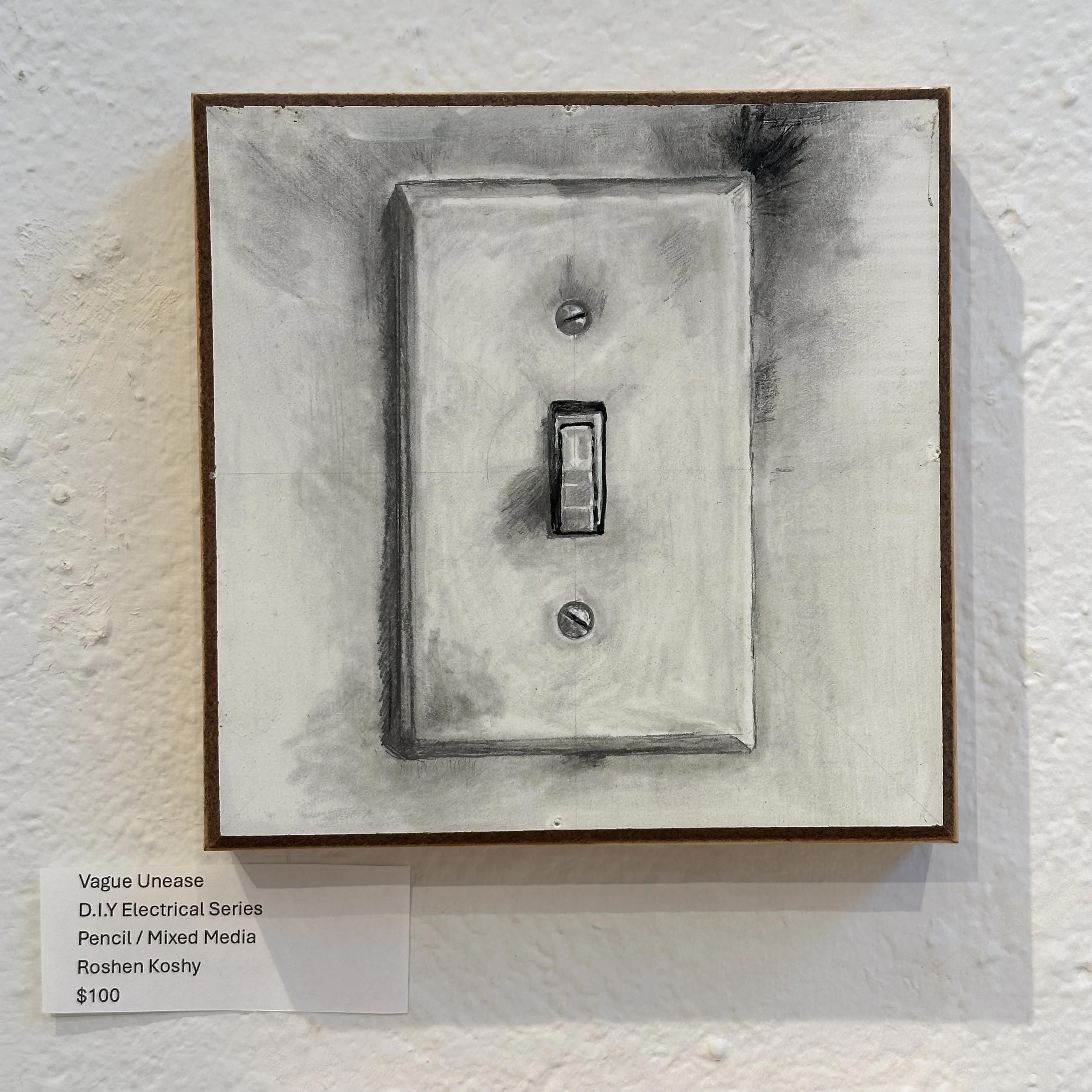 Roshen Koshy - Vague Unease - Mixed Media - $100