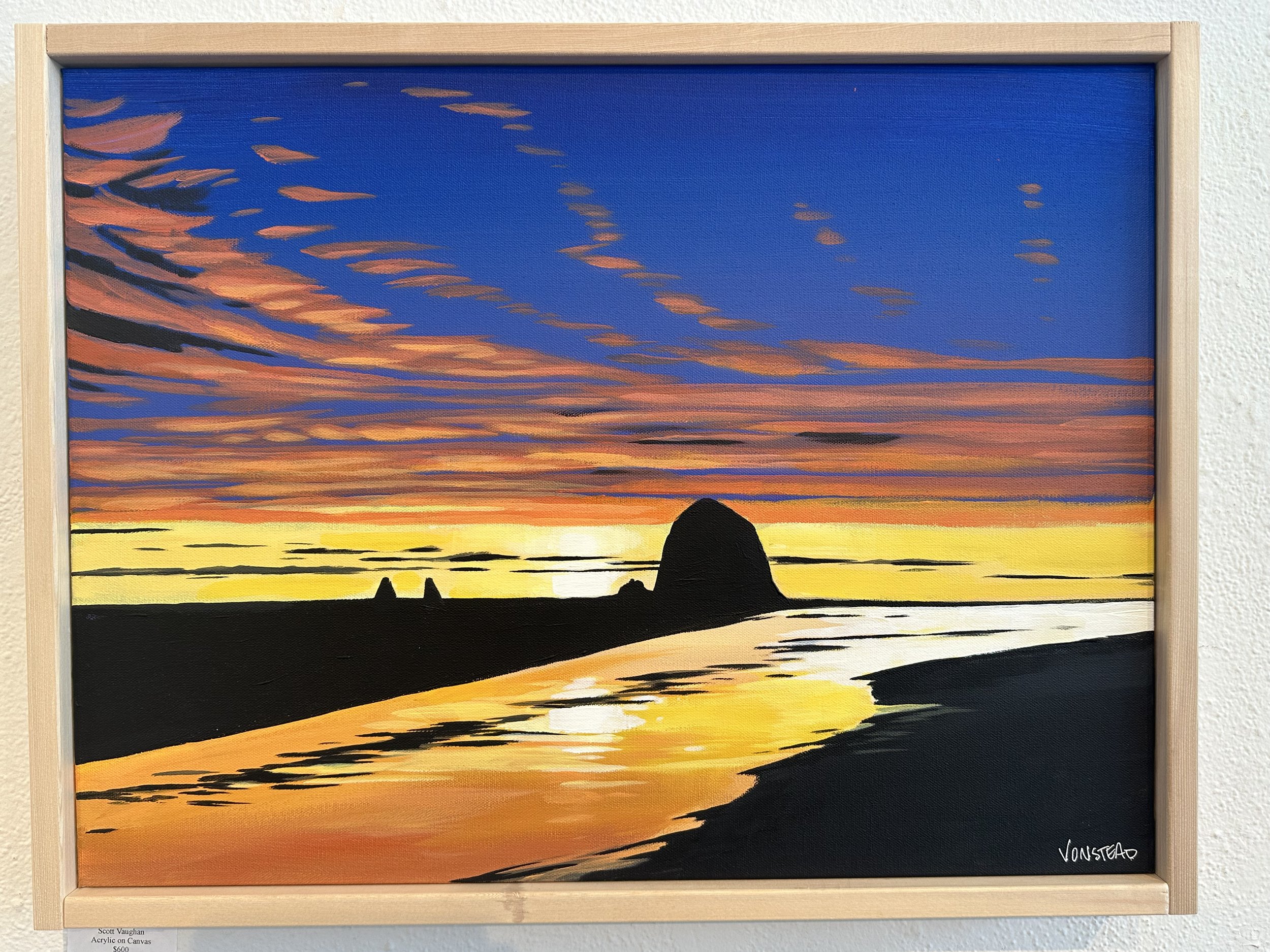 Cannon Beach Orange 18x24" $600