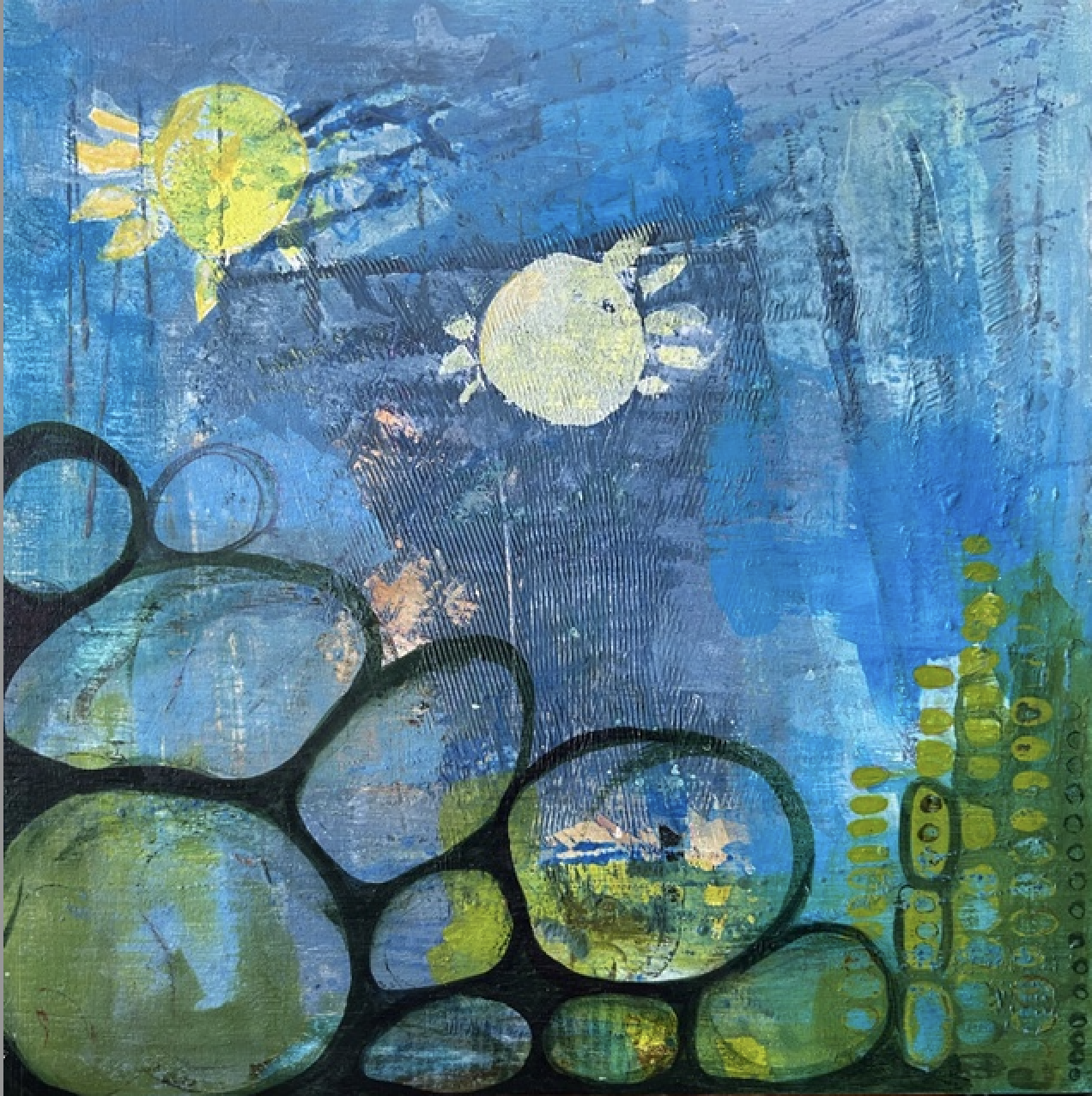 Painting Nature in Layers (Grades K-4th) with Keri Domer