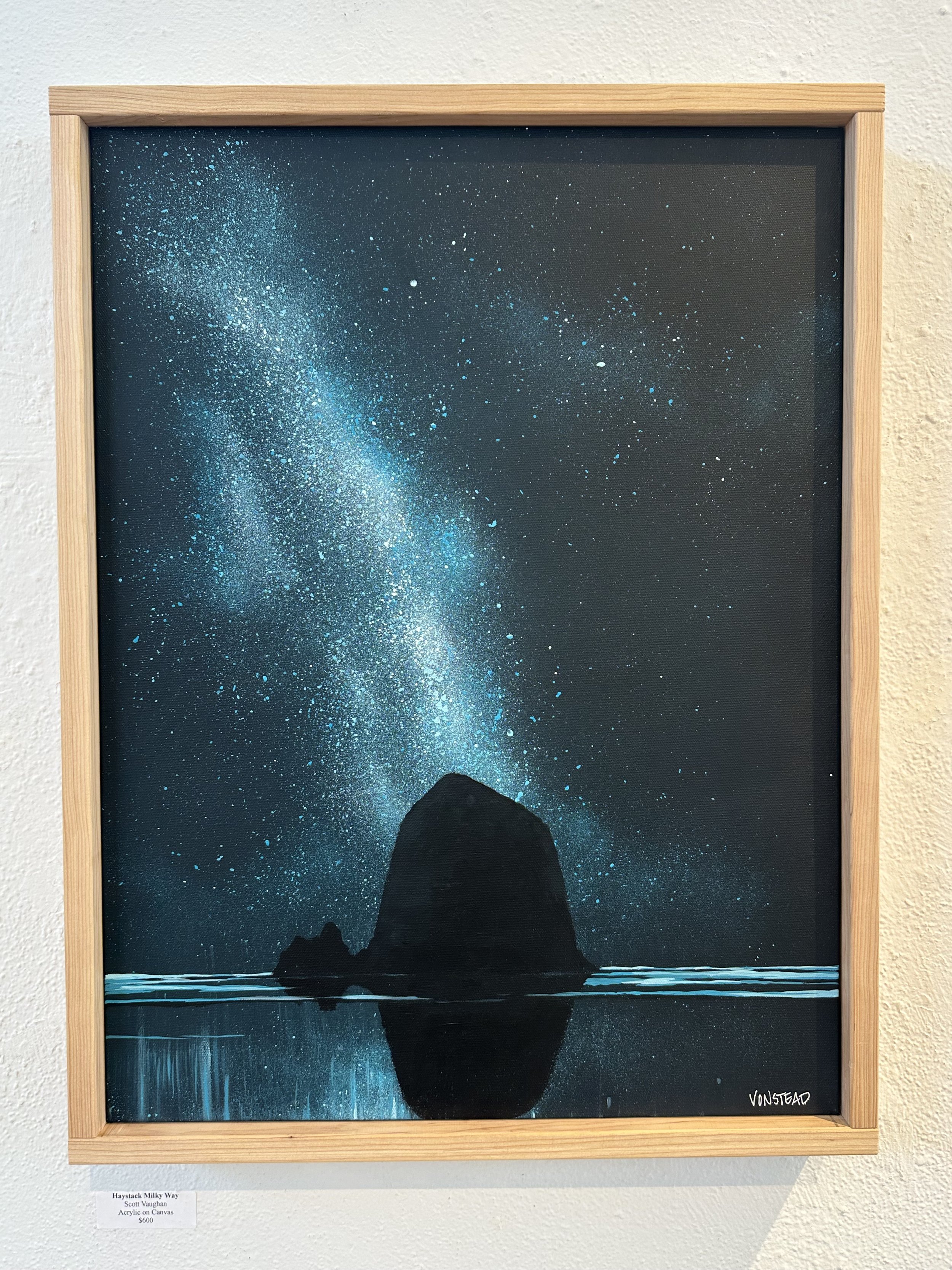 Haystack Milkyway 18x24" $600
