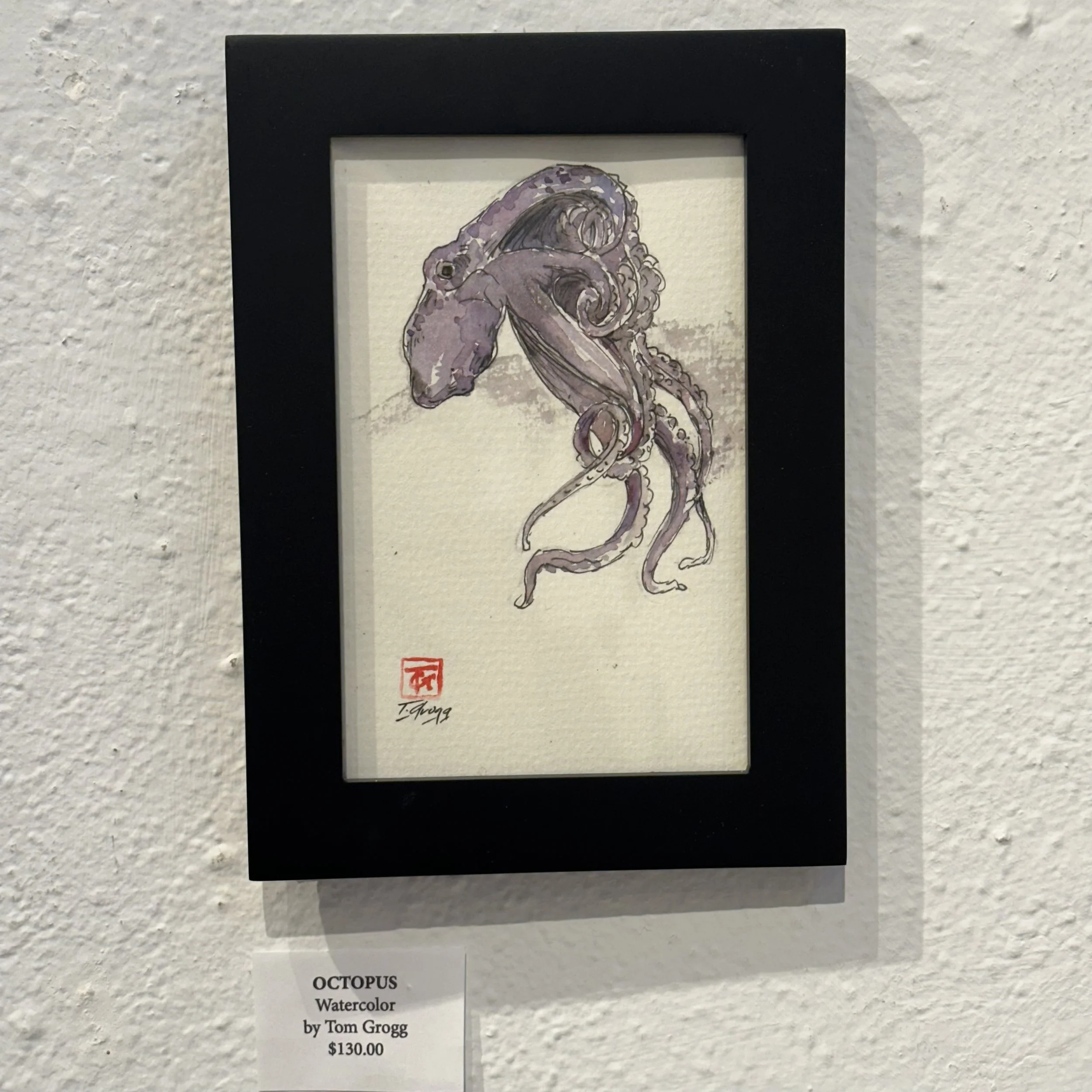 Tom Grogg - Sandhill Crane - Watercolor - $130