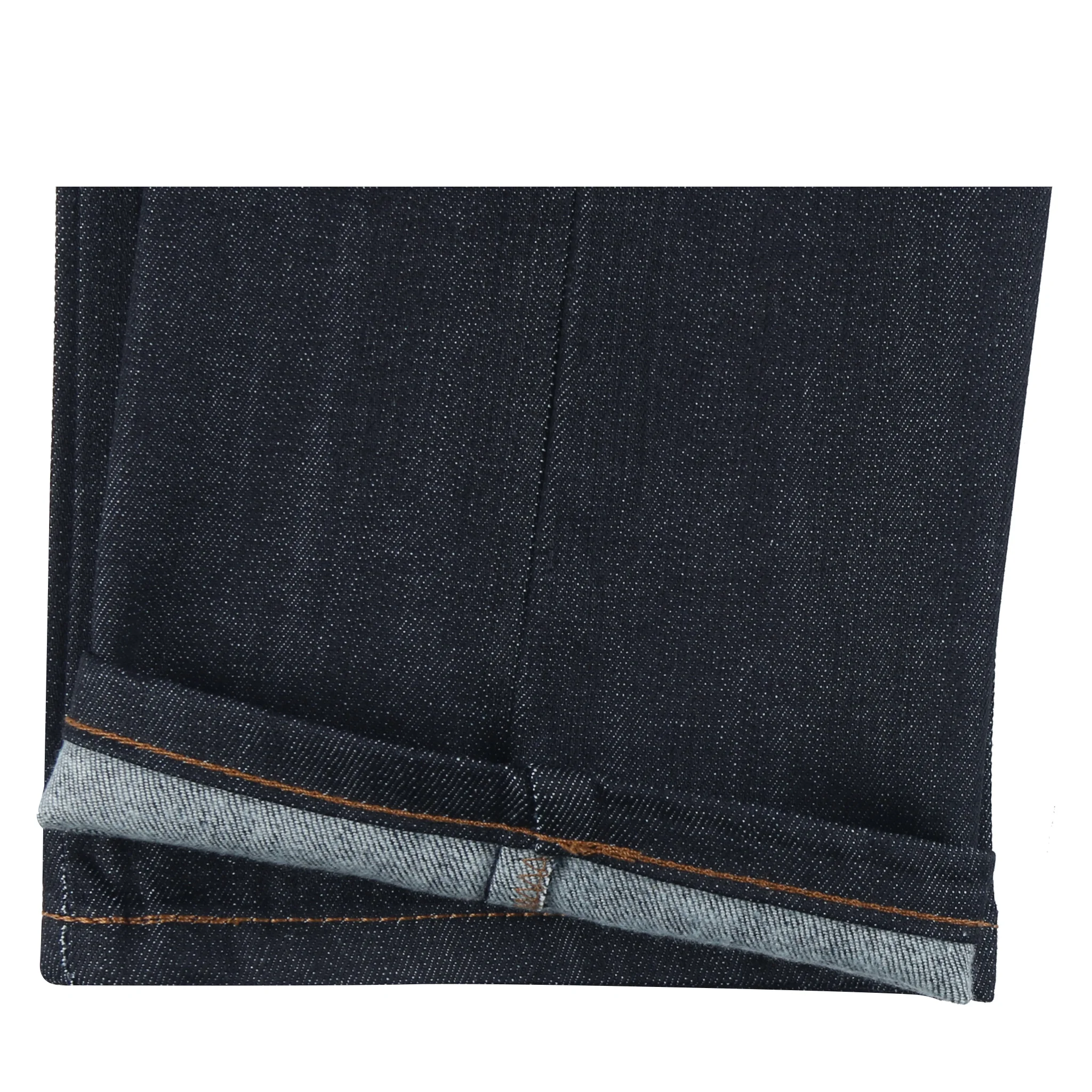 Cashmere Blend Stretch Denim Jeans Hem