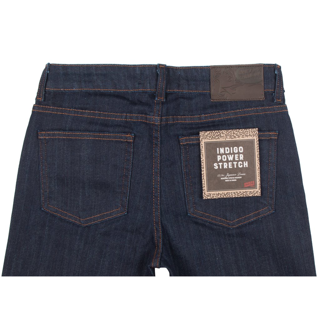  Women’s Indigo Power-Stretch jeans back View 