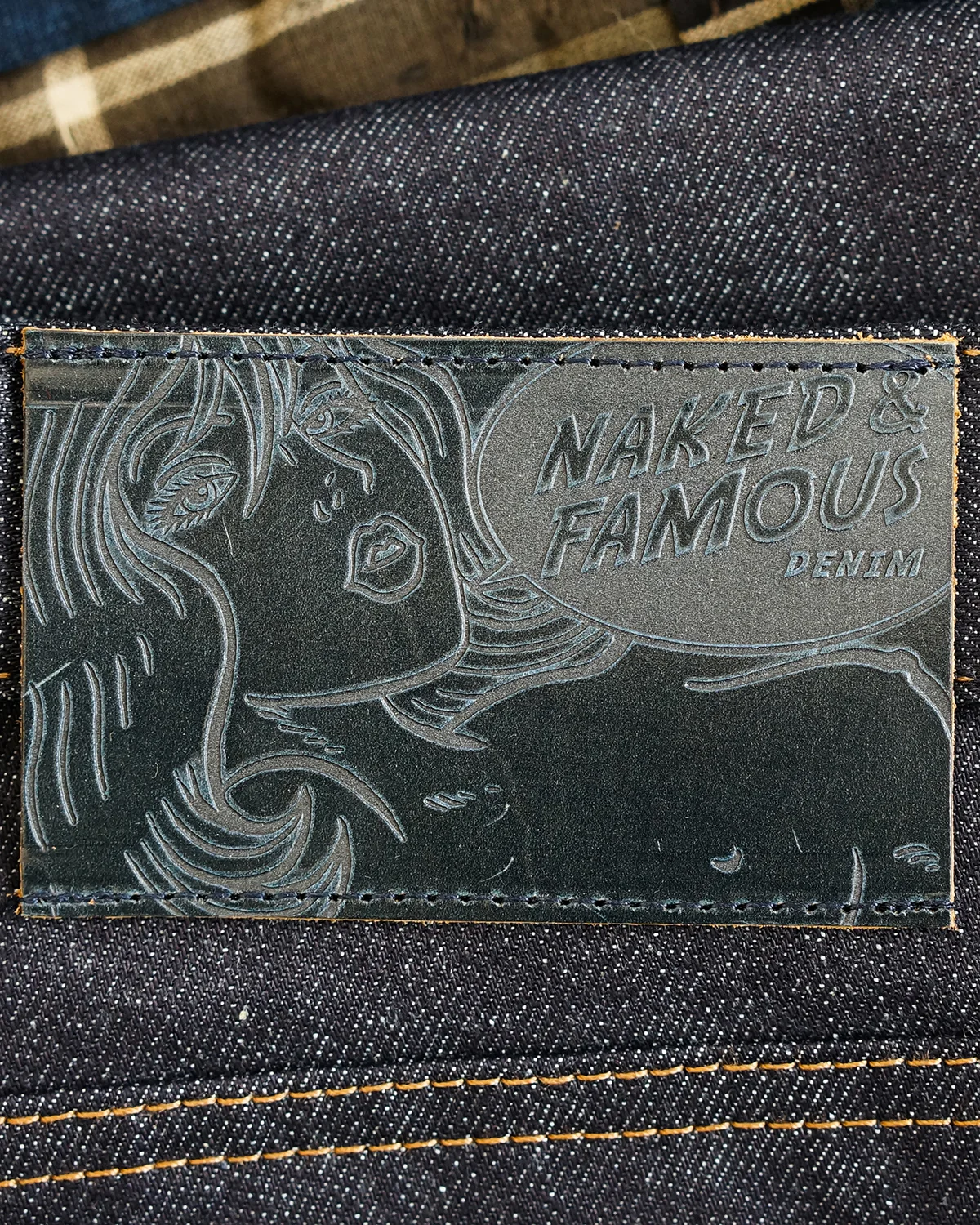naked and famous kimono print