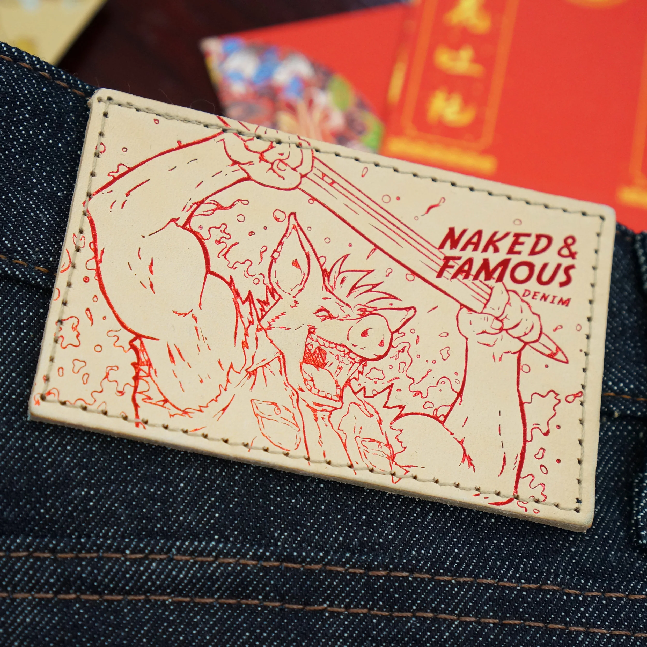 naked and famous patch