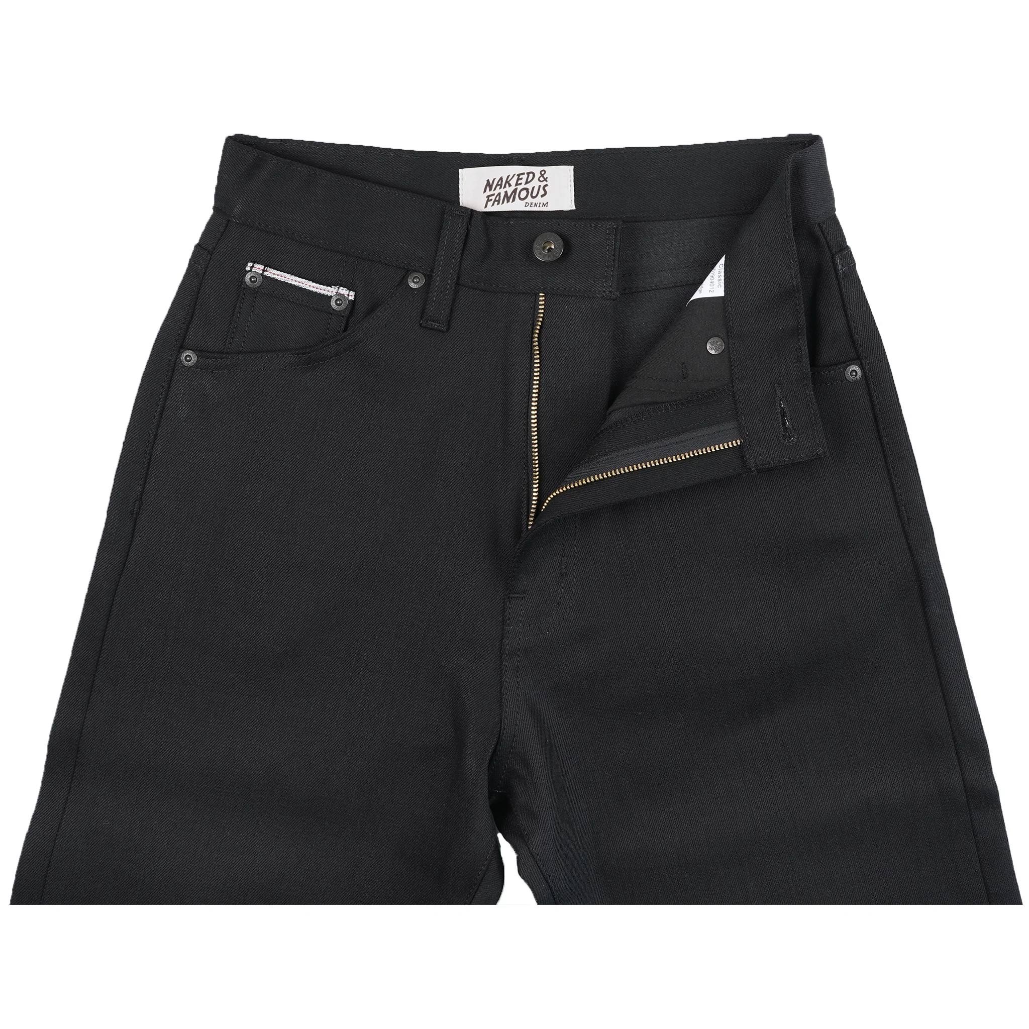 Women’s Black Cobra jeans front view