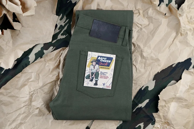 Army Green Duck Canvas