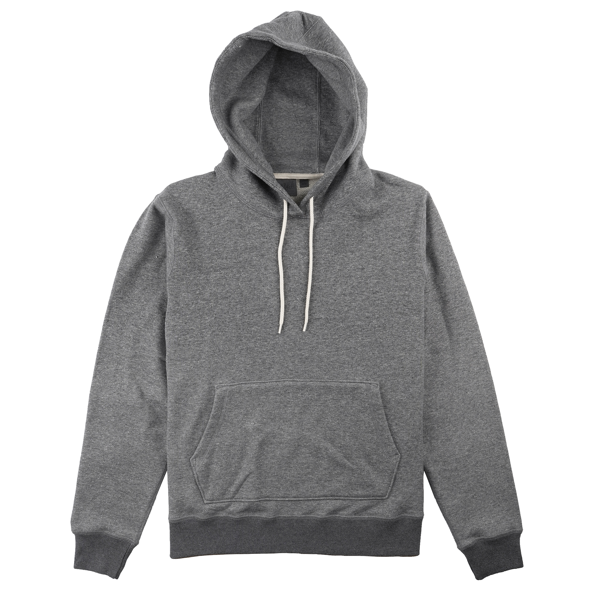  Pullover Hoodie Heavyweight Terry Charcoal - front 