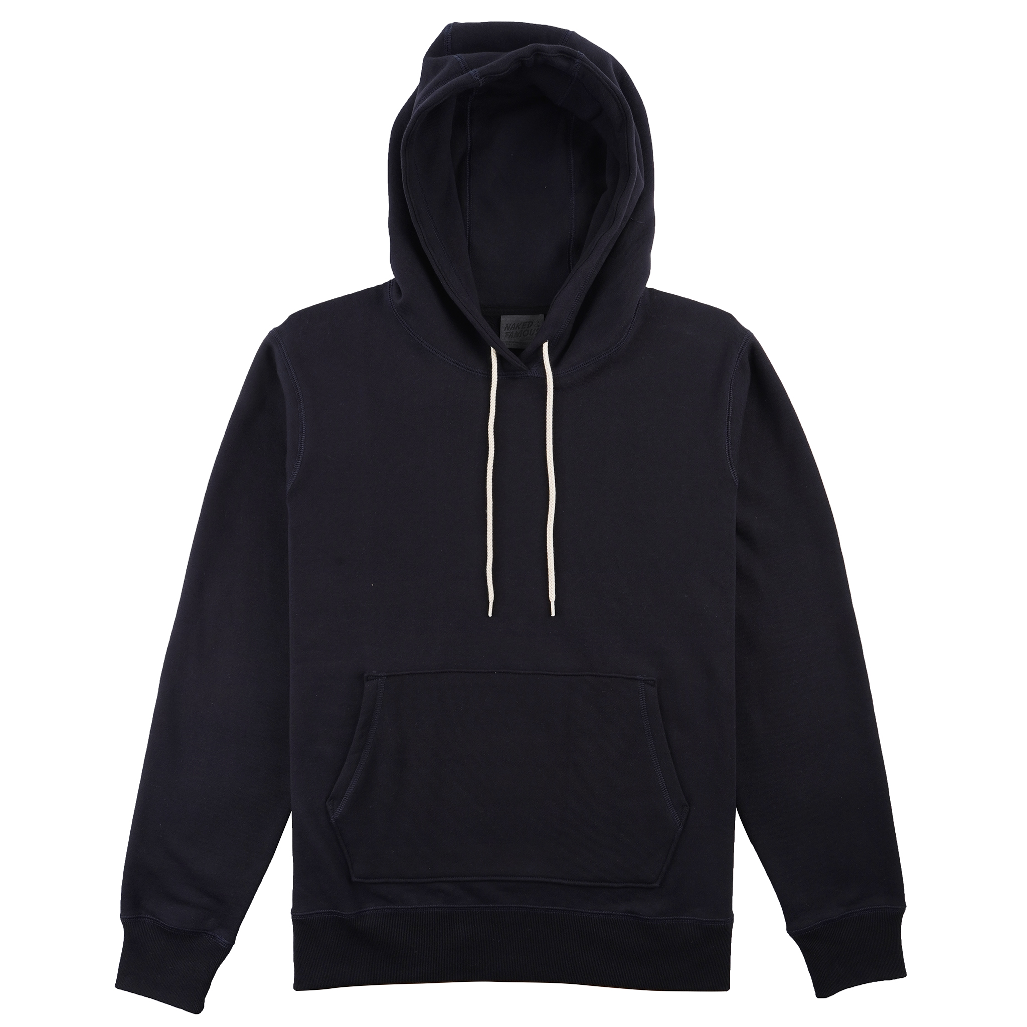  Pullover Hoodie Heavyweight Terry Navy - front 