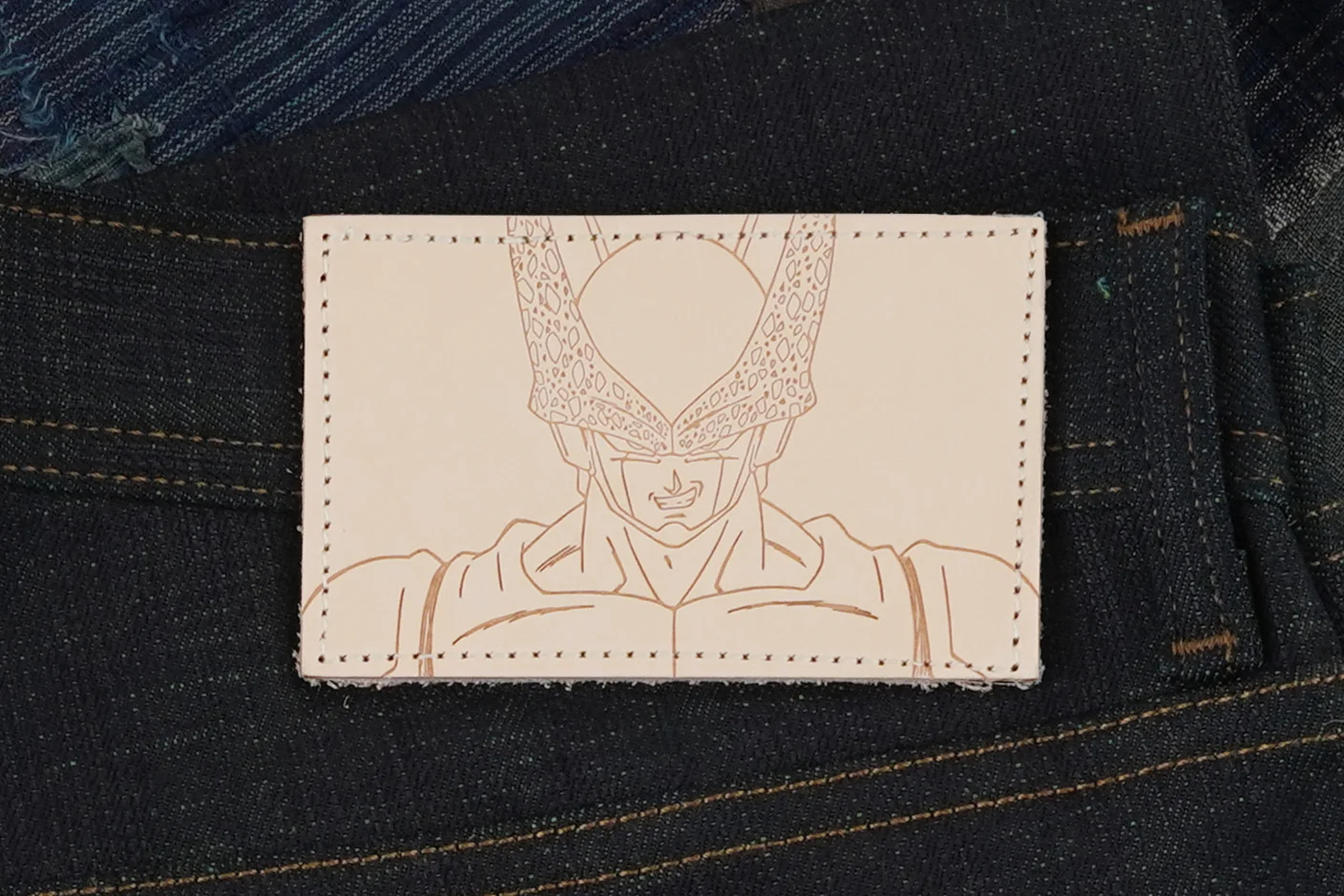 Cell Perfect Selvedge - Leather Patch