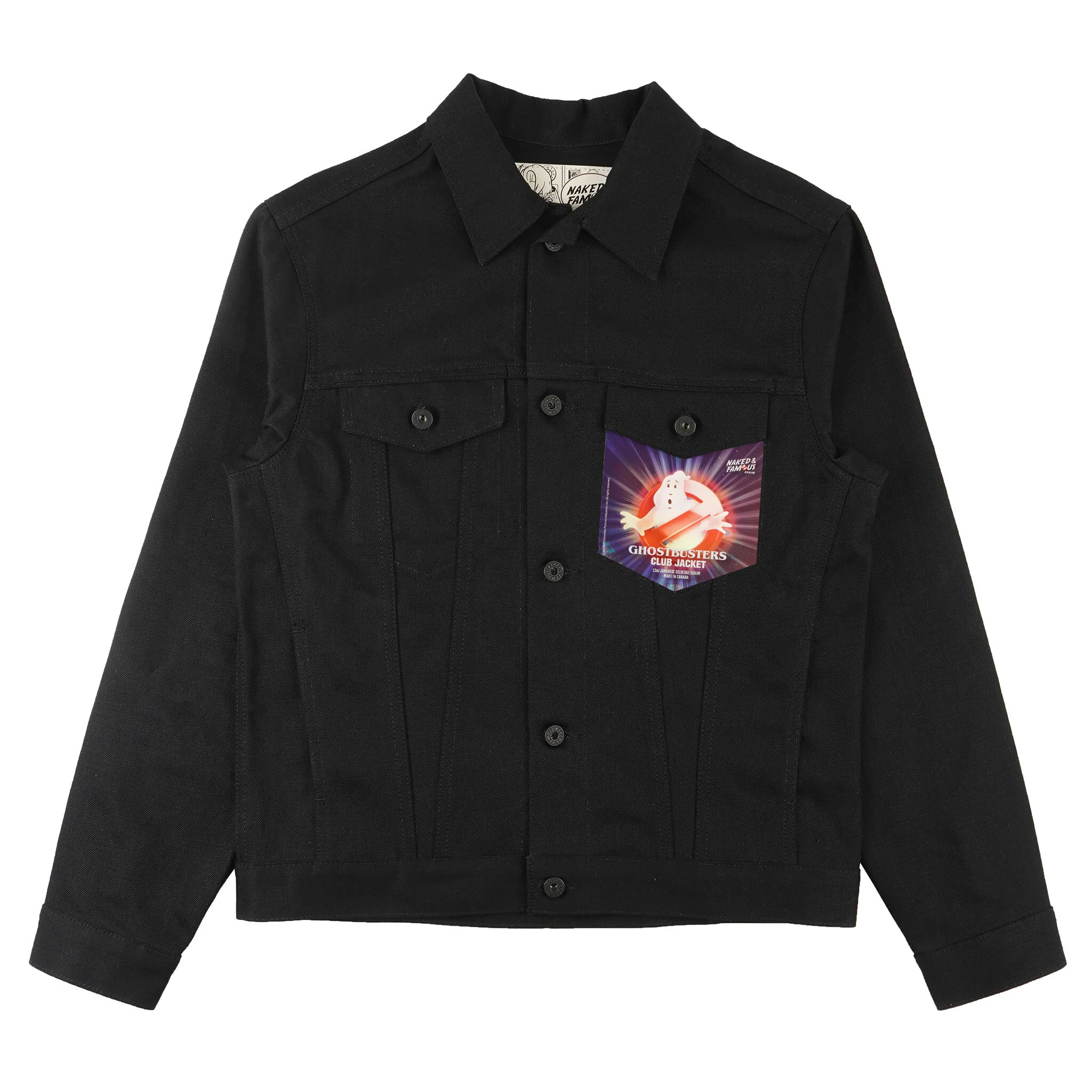  Denim Jacket Ghostbusters Club Jacket - front 