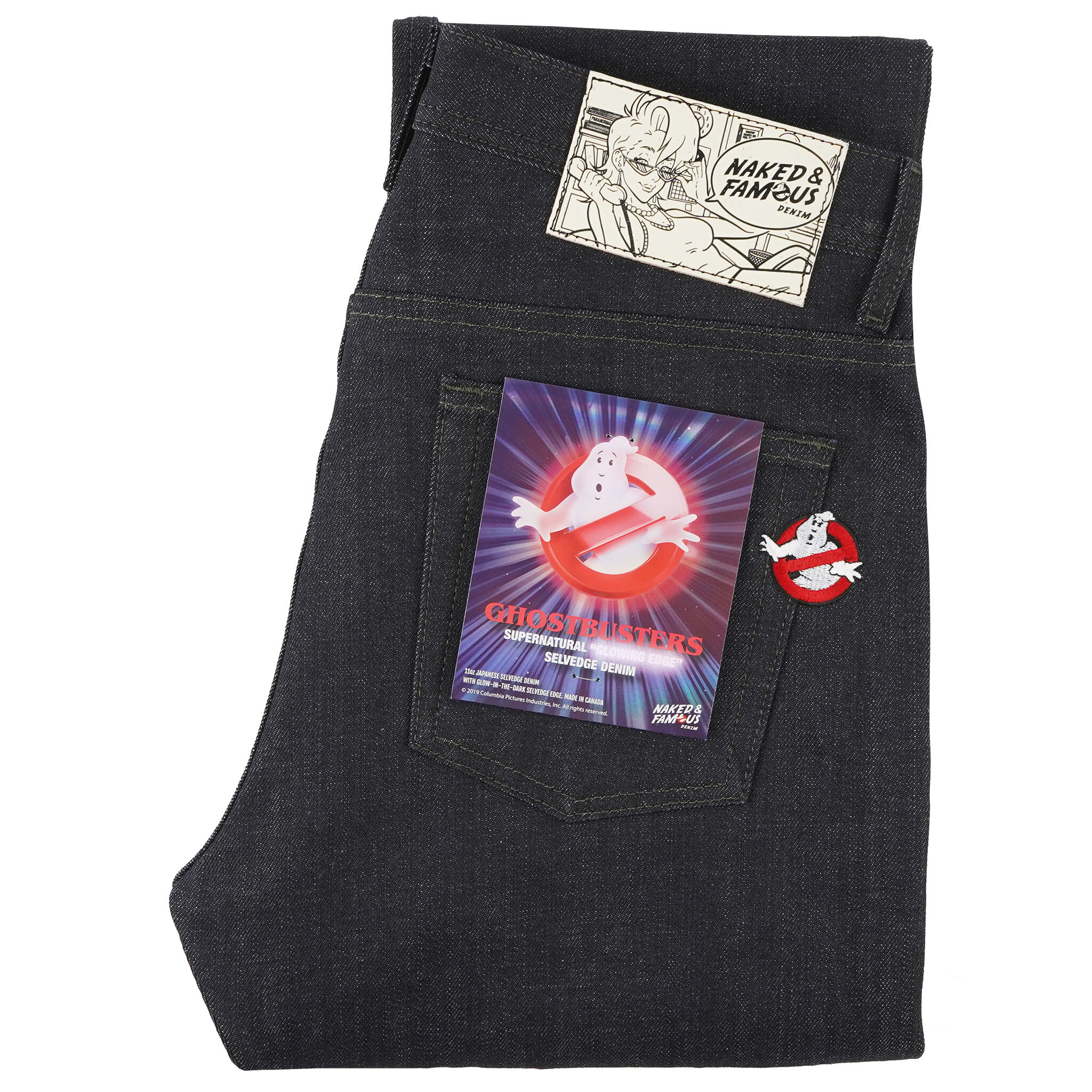  Ghostbusters Supernatural Selvedge jeans - folded 