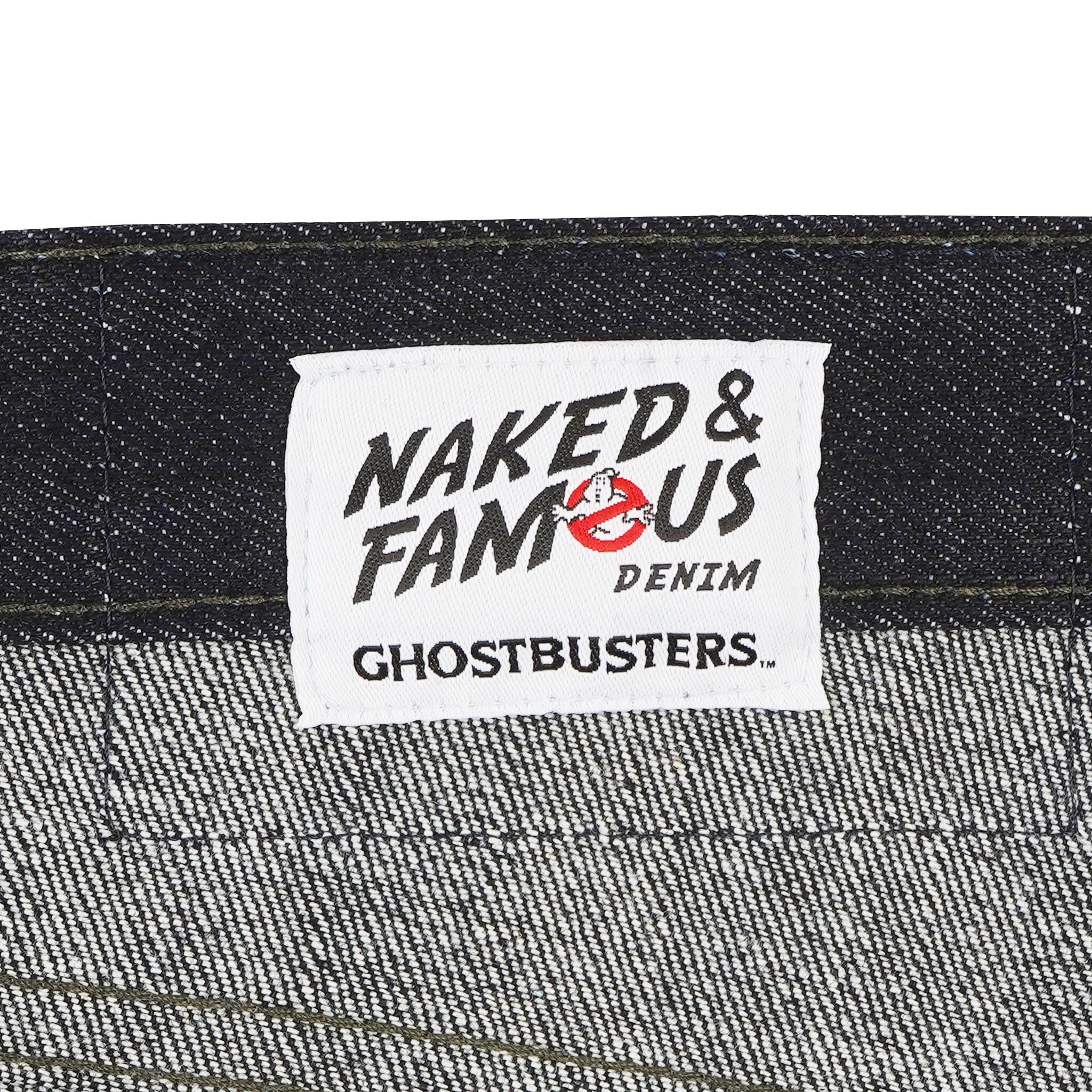  Ghostbusters Supernatural Selvedge jeans - dual logo 