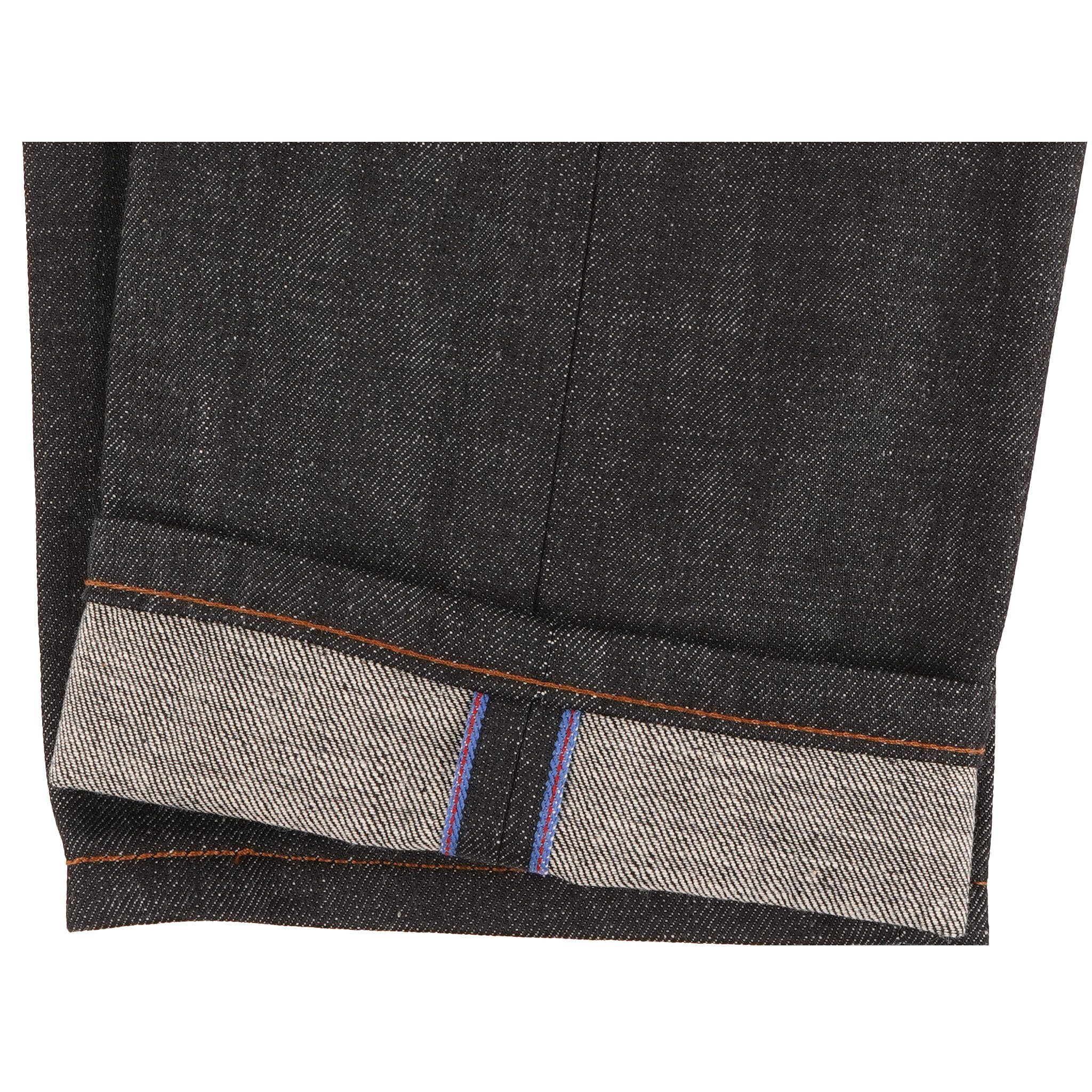 Blue Core Selvedge jeans - hem