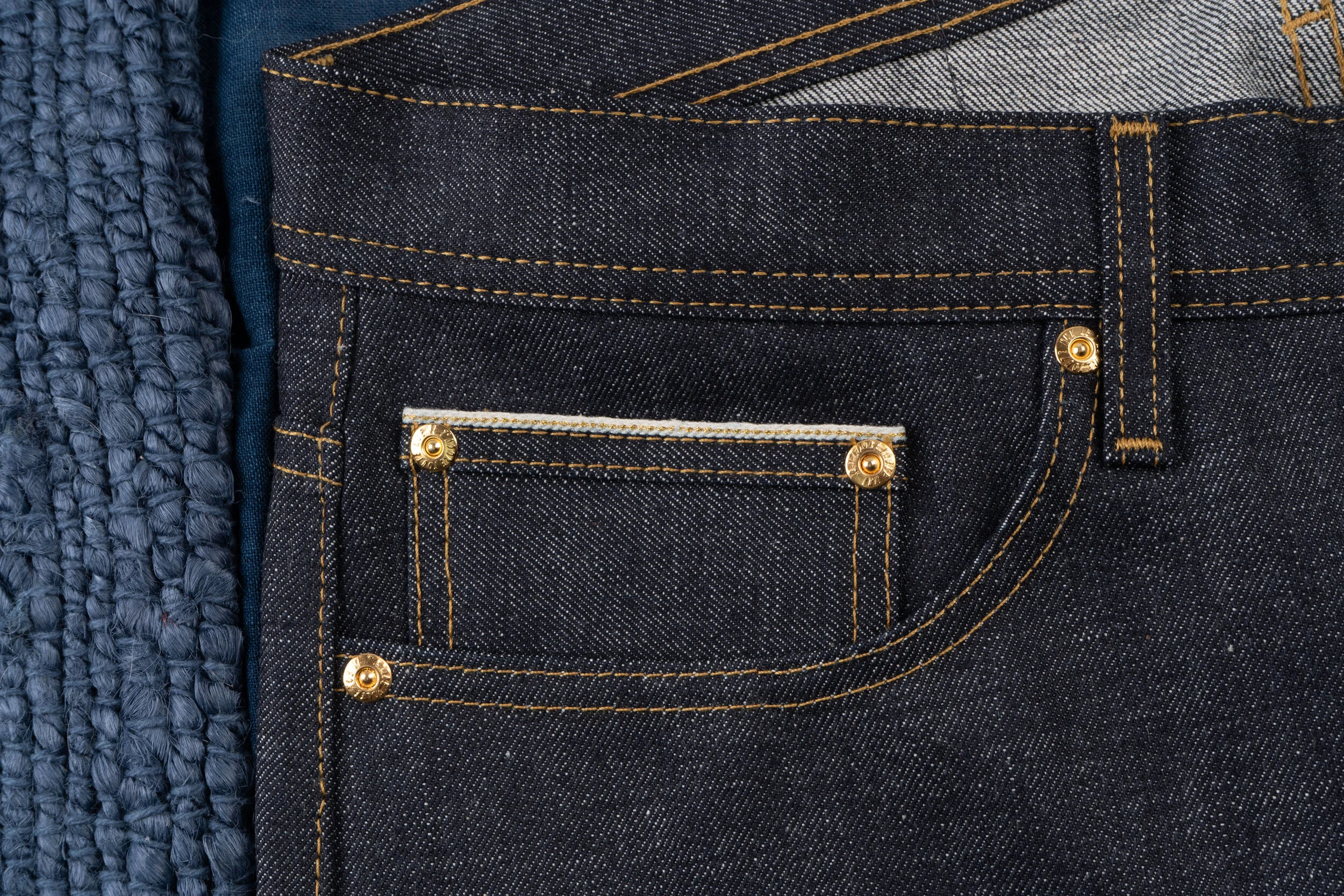 real gold selvedge