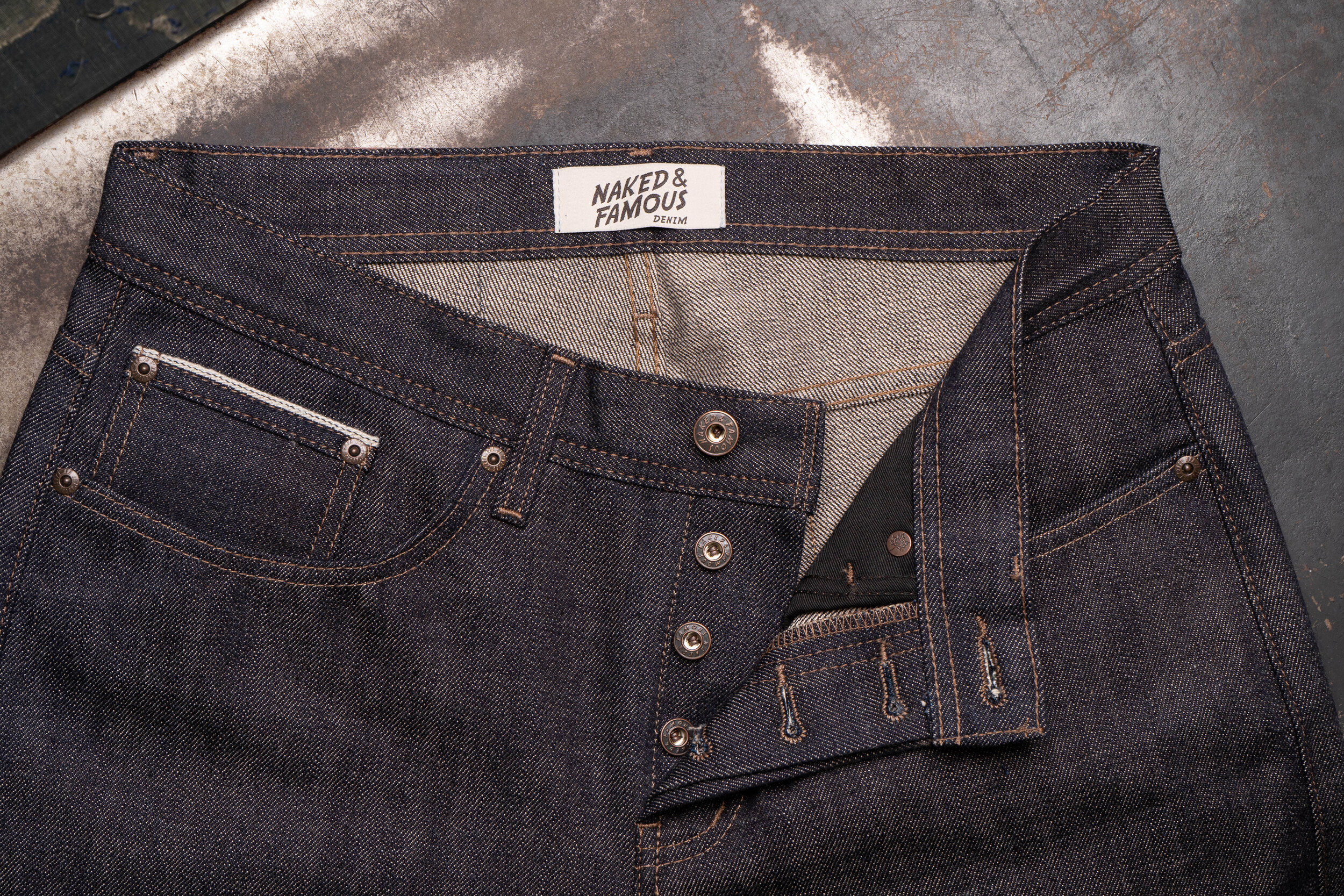 True Grit Selvedge - Button Fly