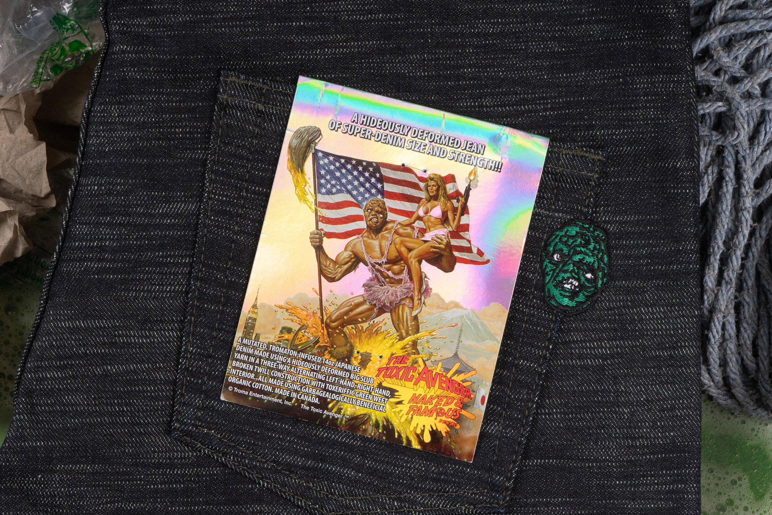 The Toxic Avenger Denim - Pocket Flasher