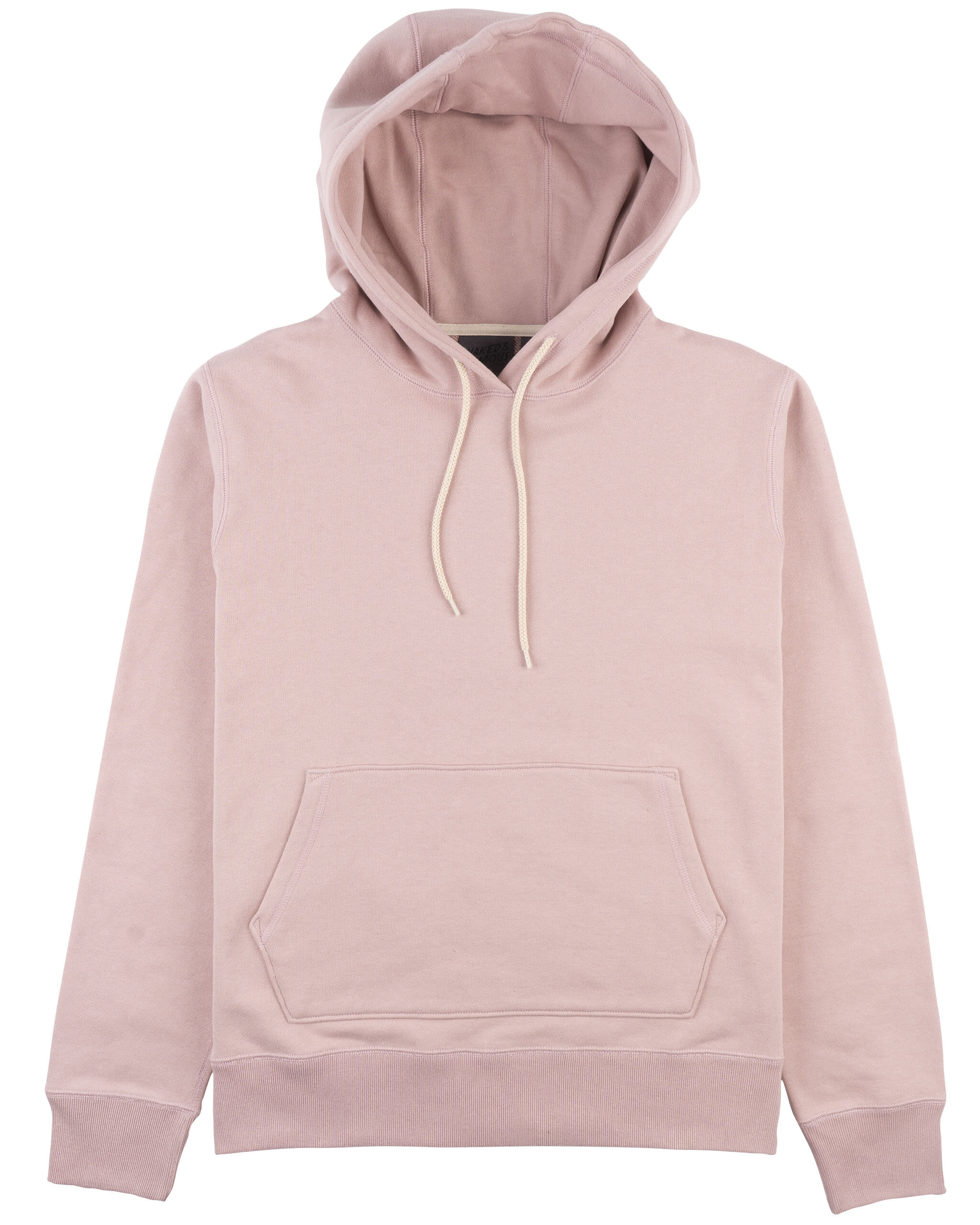  Pullover Hoodie Heavyweight Terry Blush - front 