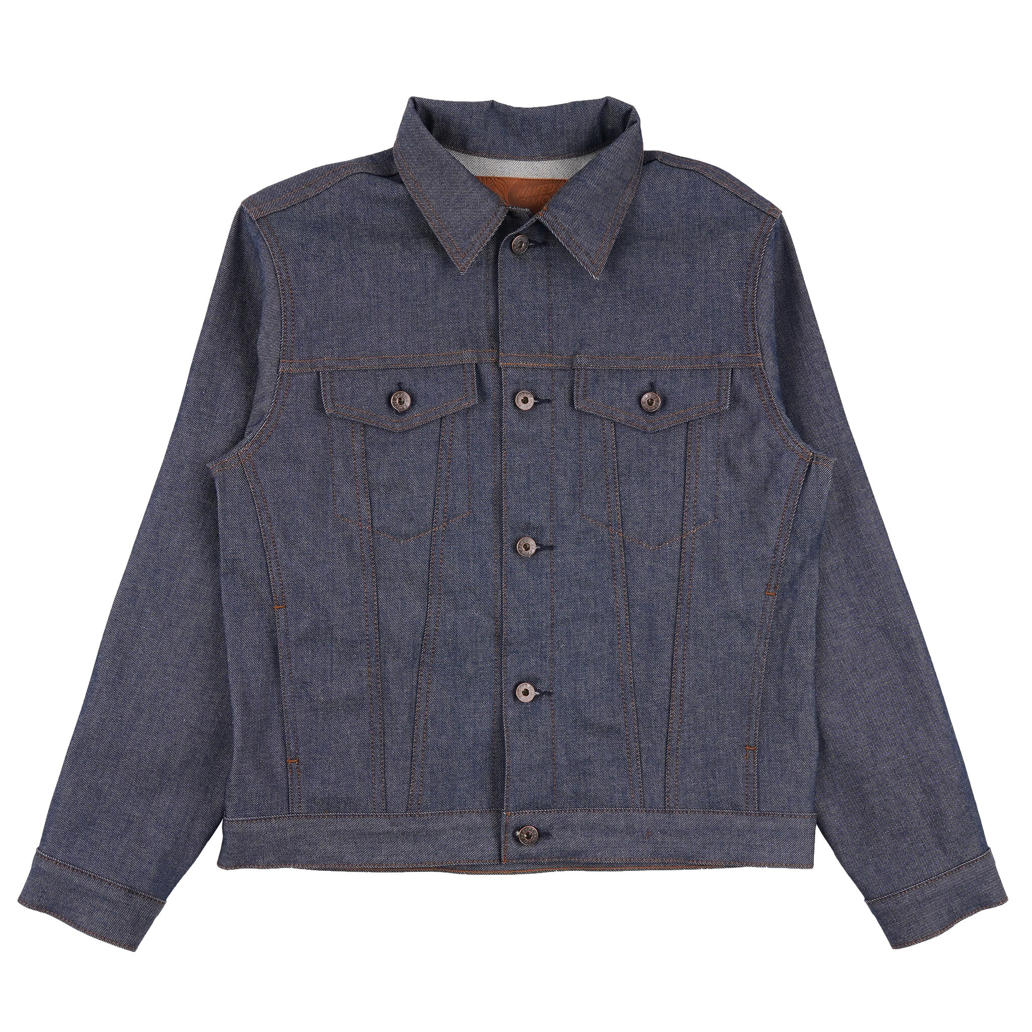  Natural Indigo Selvedge Denim Jacket - front 