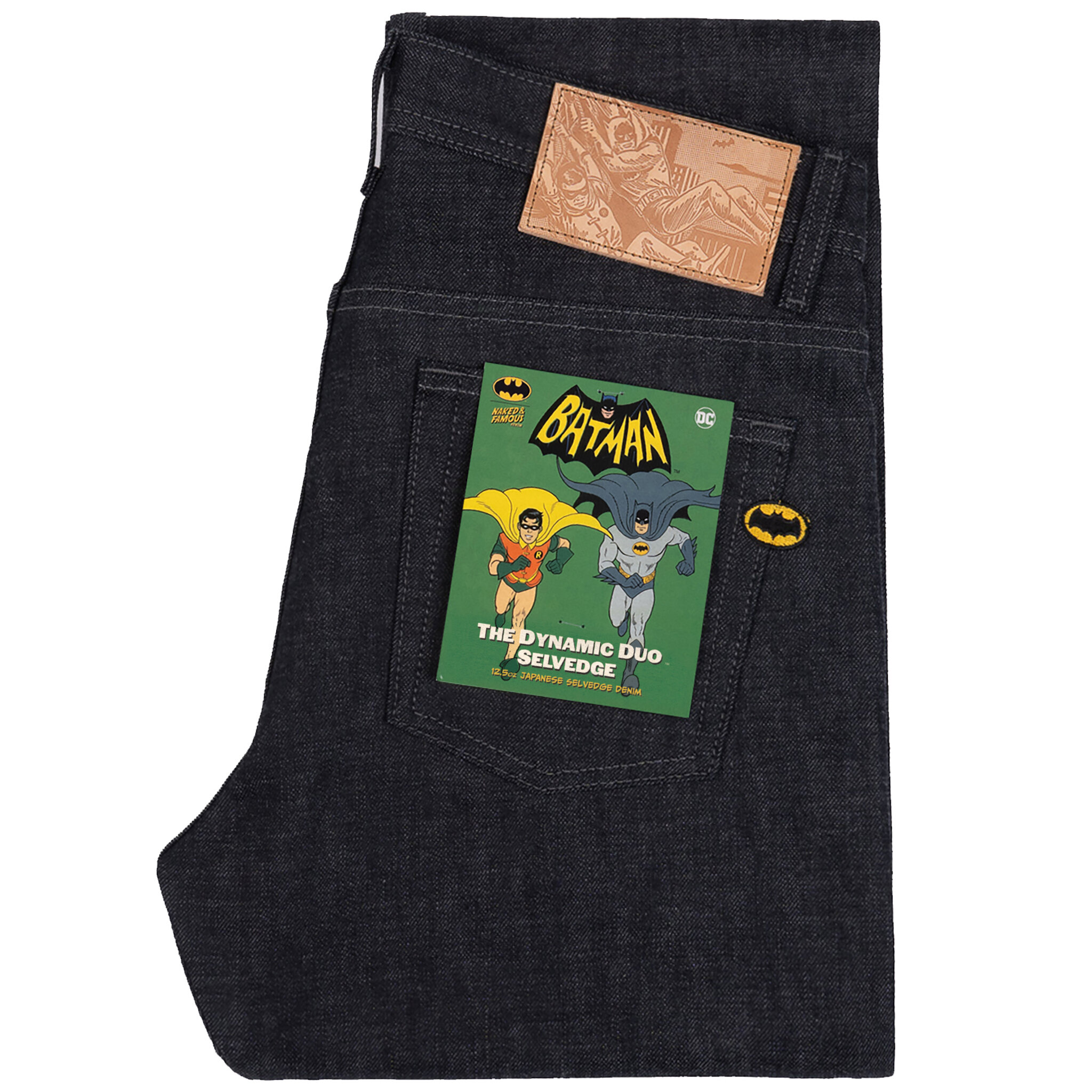  Batman - The Dynamic Duo Selvedge jeans folded 