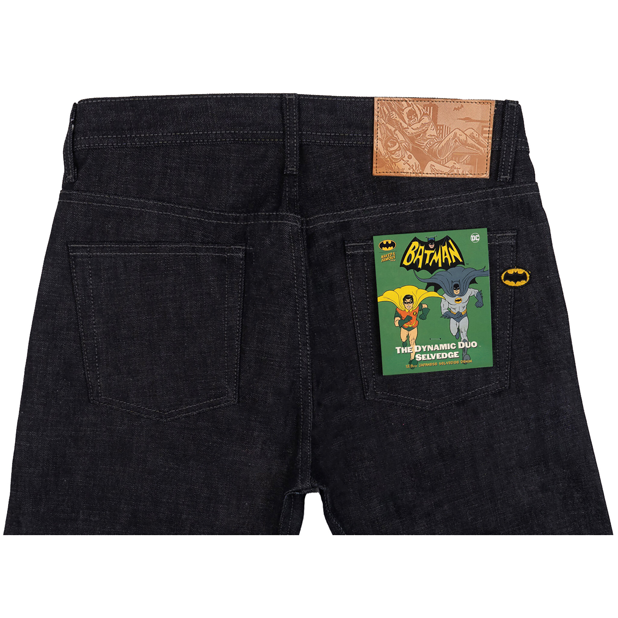  Batman - The Dynamic Duo Selvedge jeans back 