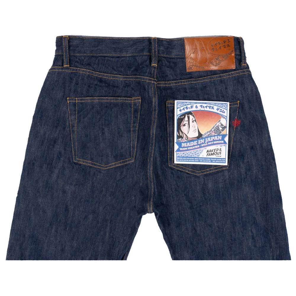 MIJ8 - Tokushima Natural Indigo Hand Dyed Intangible Cultural 