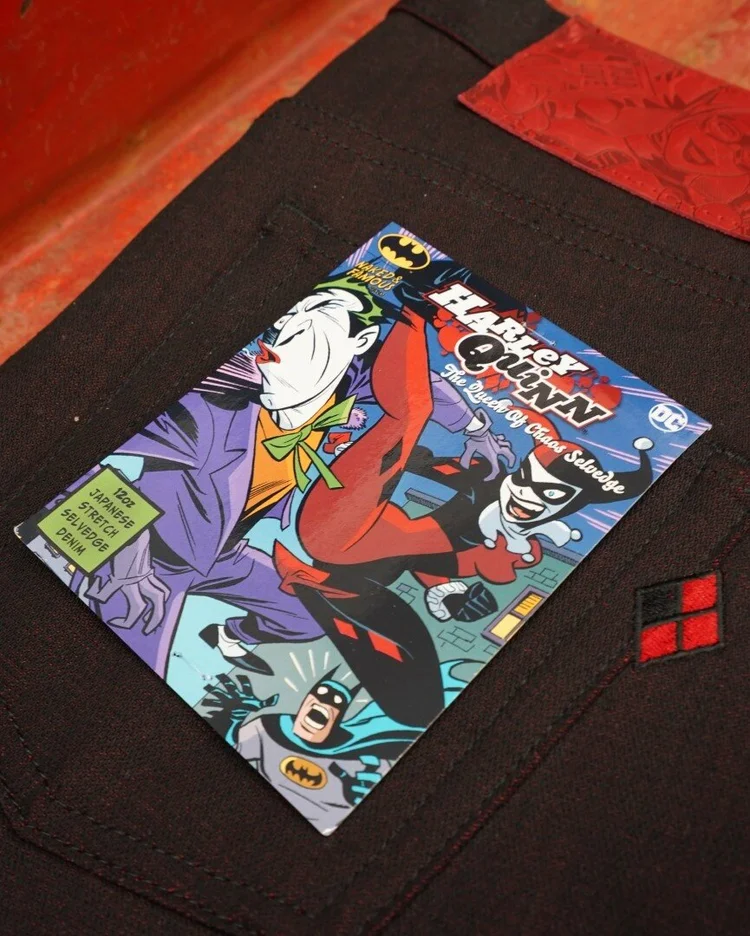 Harley Quinn The Queen Of Chaos Selvedge