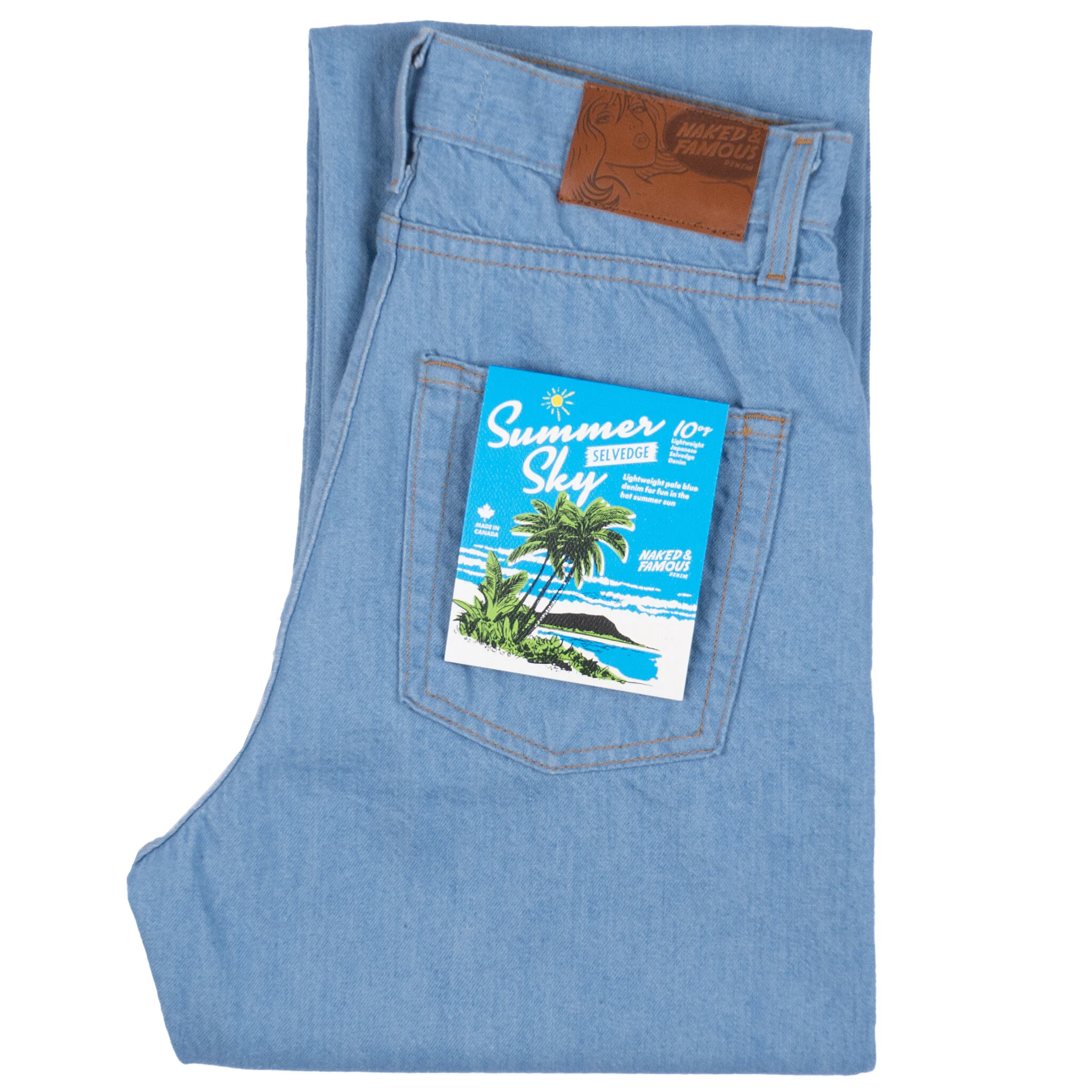 Summer Sky Selvedge | Naked \u0026 Famous Denim