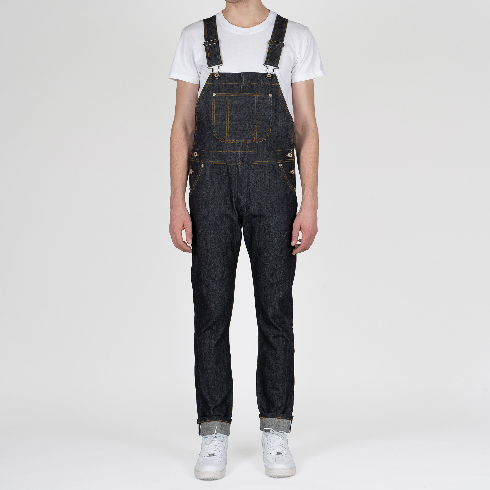  Left Hand Twill Selvedge Overalls - Front 